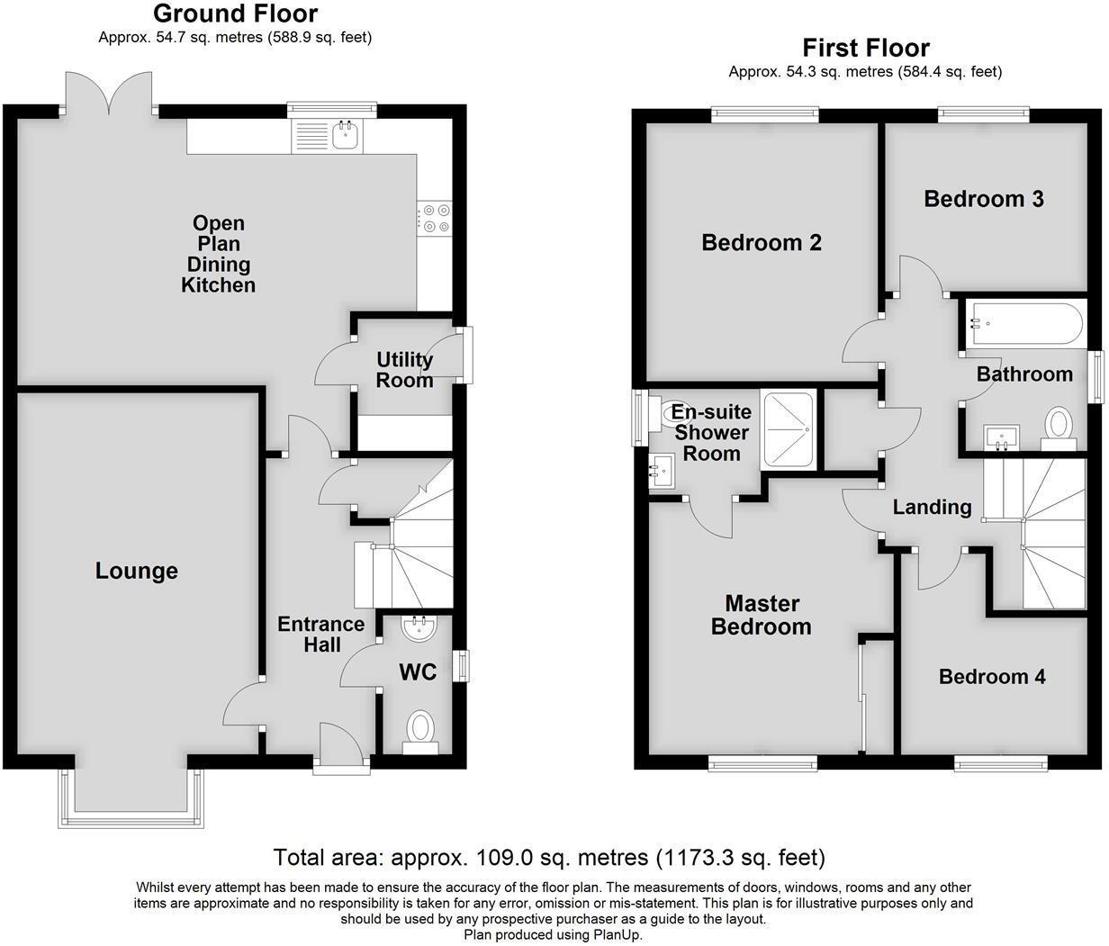 Churchside Mews, Off Broadway, Derby floorplan