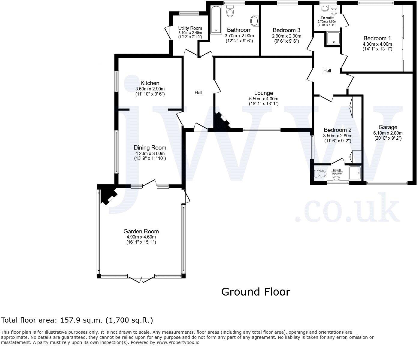 Woodhouse Lane, Bishop Auckland, County Durham, DL14 floorplan