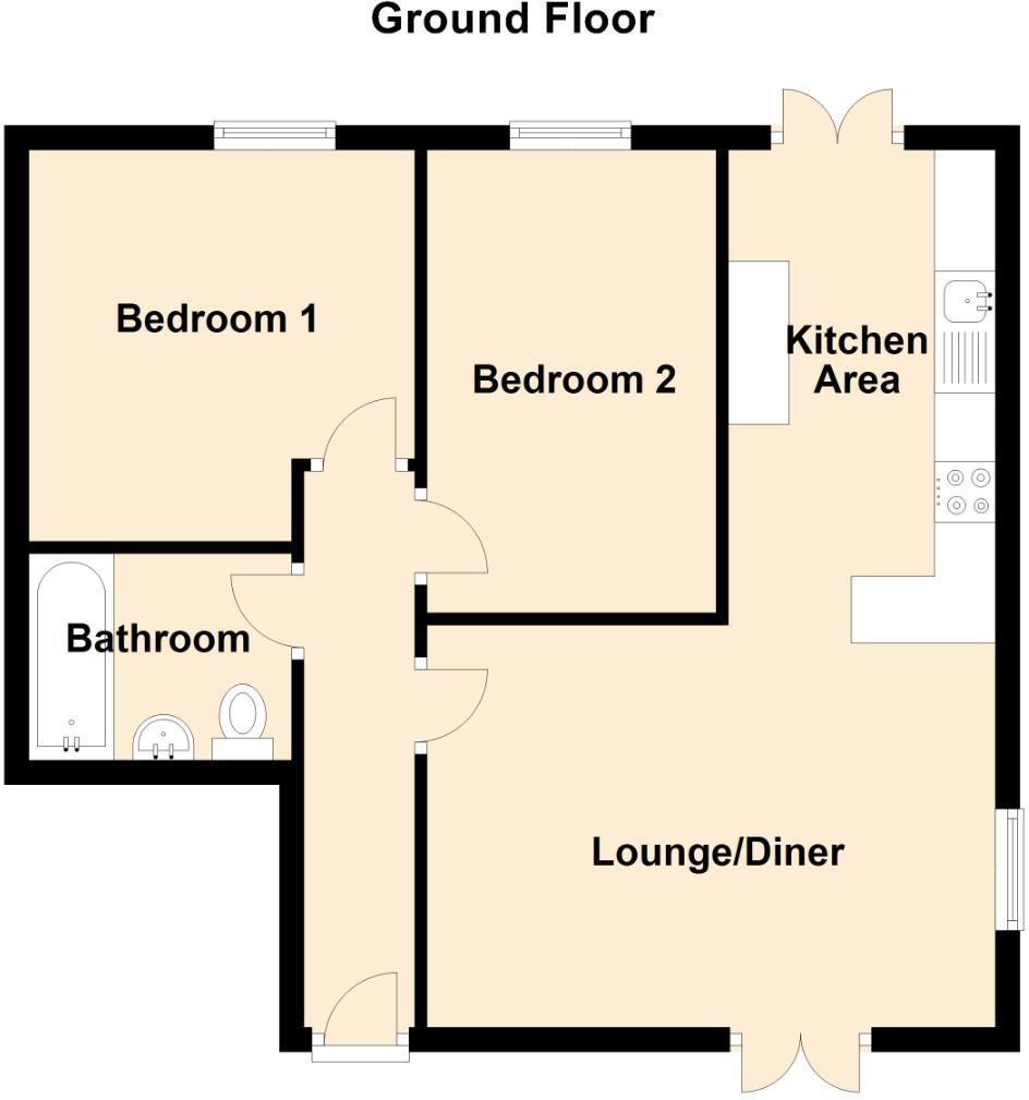 Porthmadog floorplan