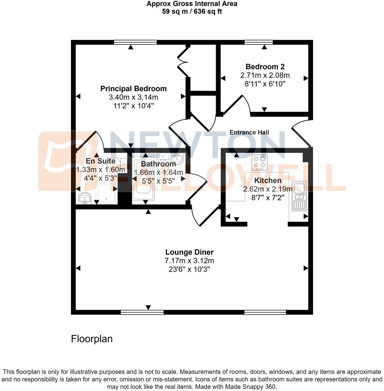 The Pollards, Bourne, PE10 floorplan
