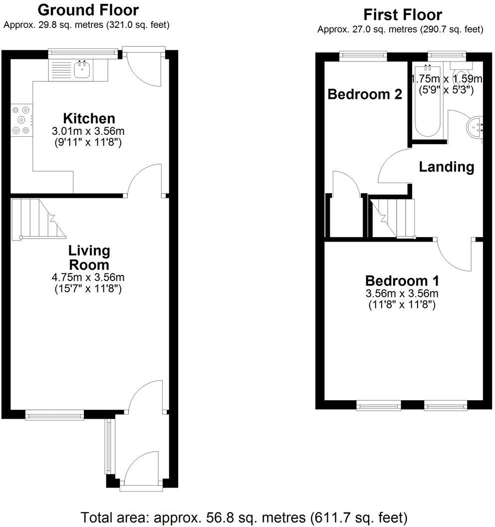 Lower Bullingham, Hereford floorplan