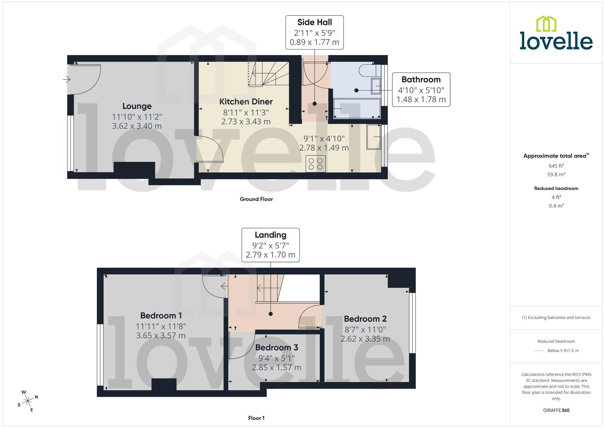 Willingham Road, Market Rasen, LN8 floorplan
