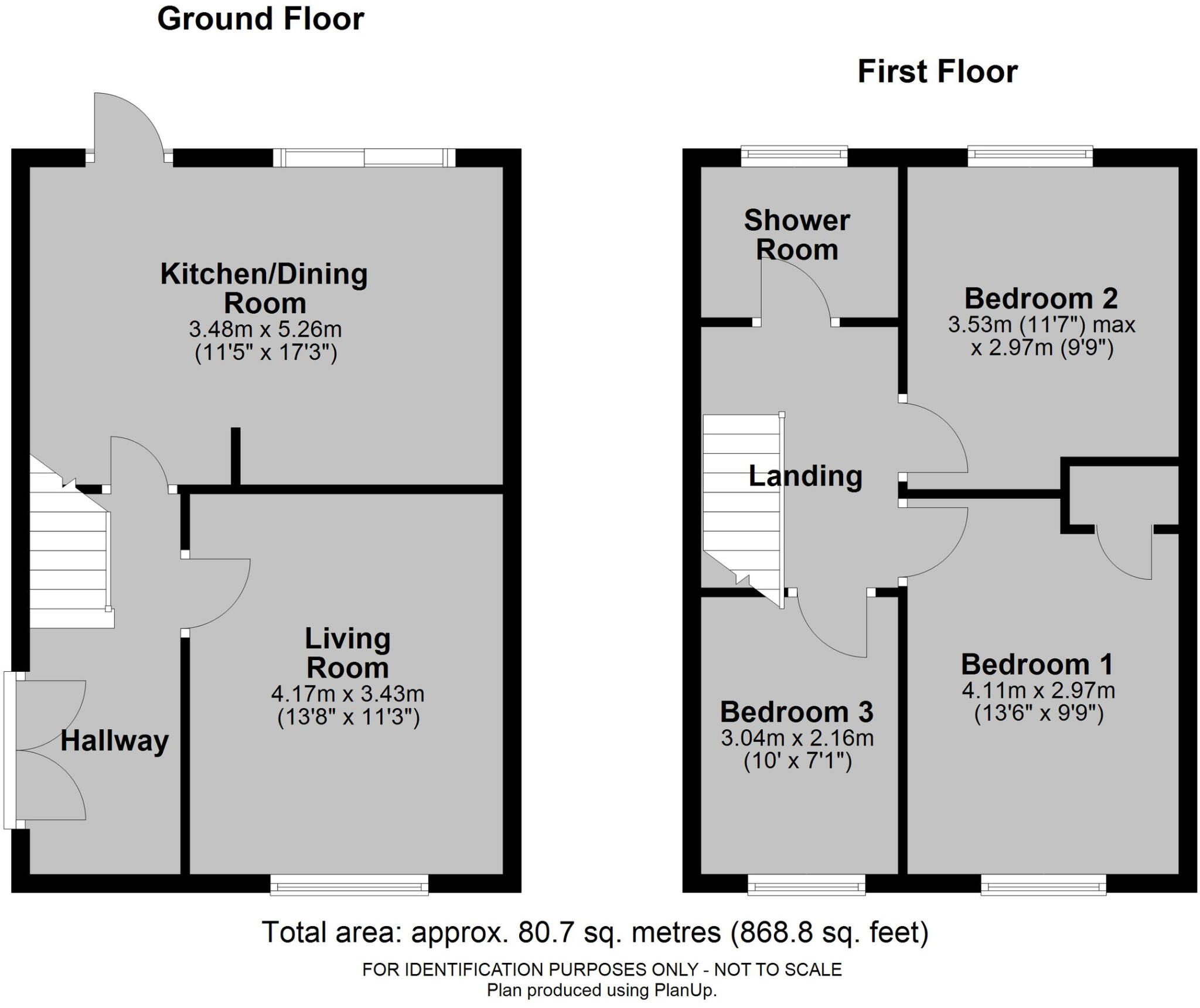 Hewitt Avenue, Kings Acre, Hereford, HR4 floorplan