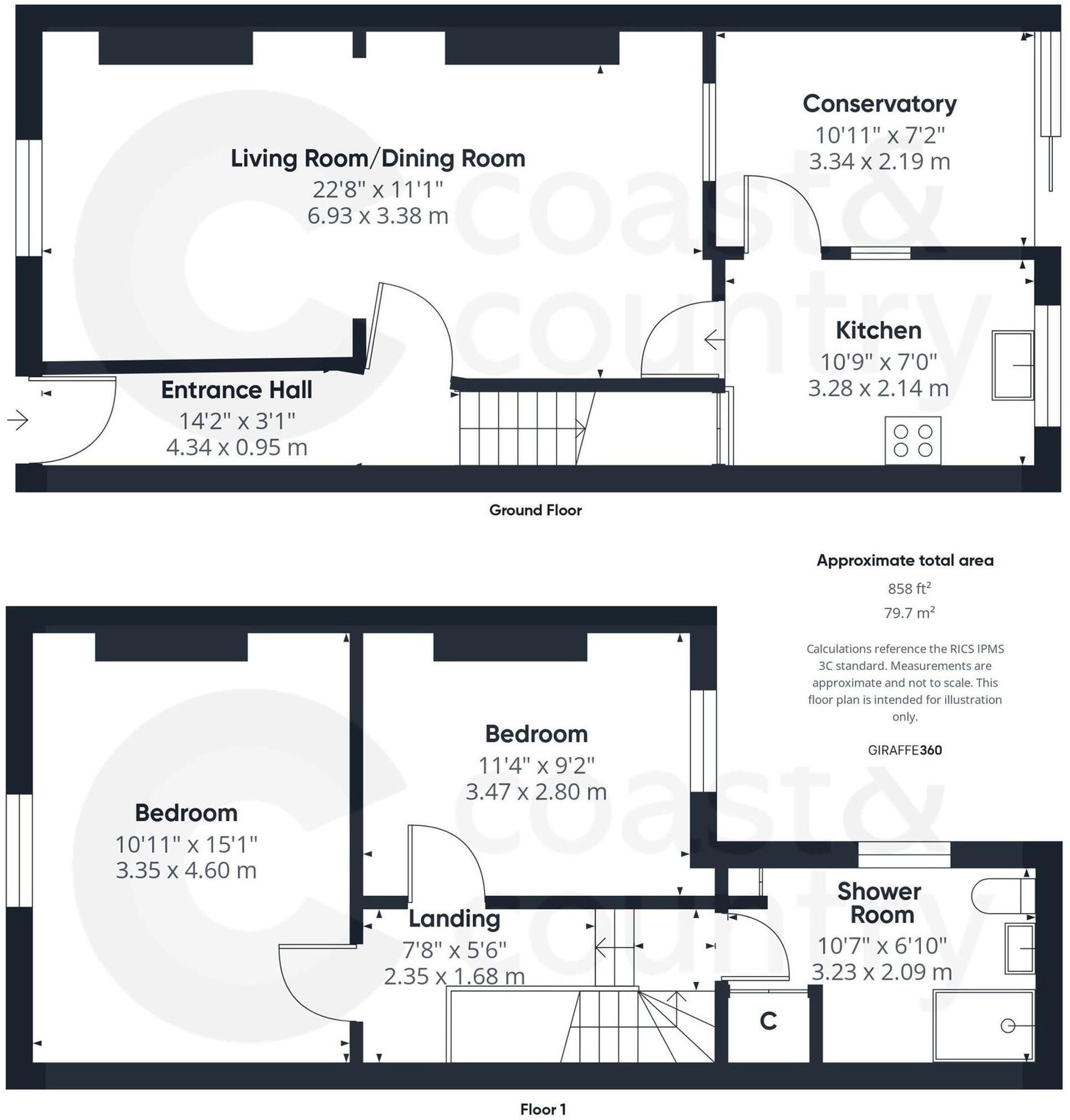 Beaumont Road, Newton Abbot, TQ12 floorplan