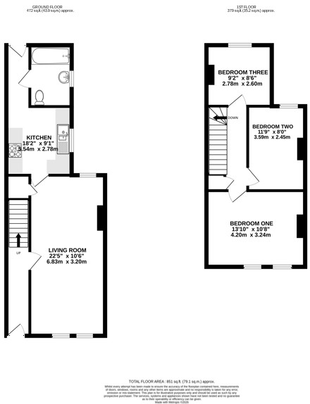 Thoday Street, Cambridge floorplan