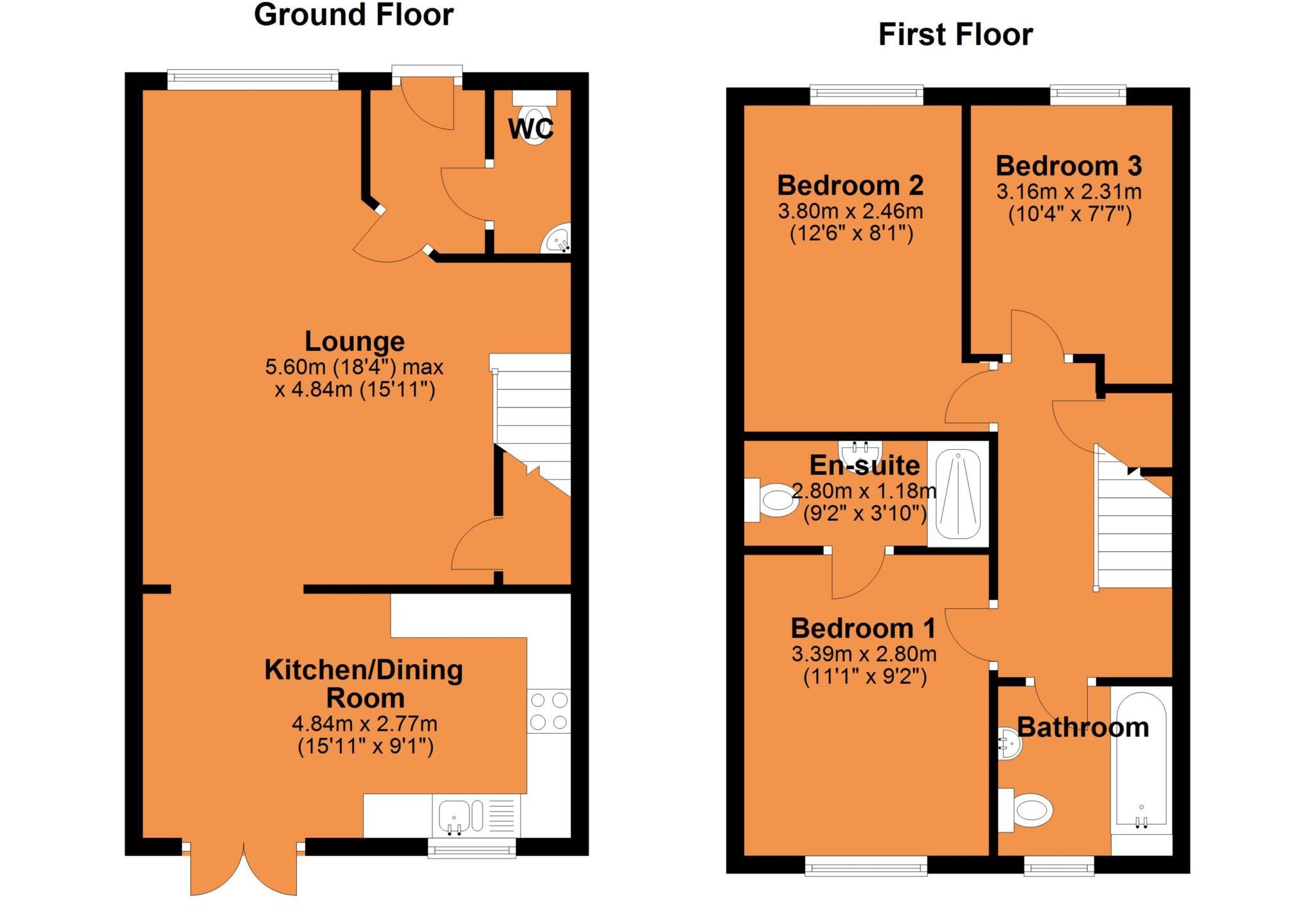 Florence Avenue, Houlton floorplan