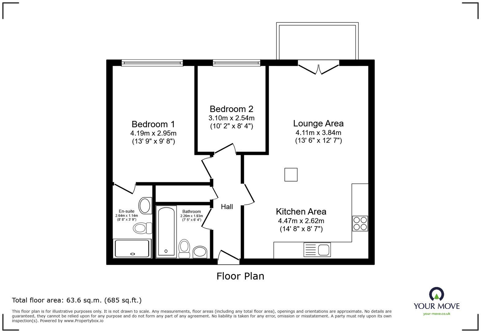 Crabble Hill, Dover, Kent, CT17 floorplan