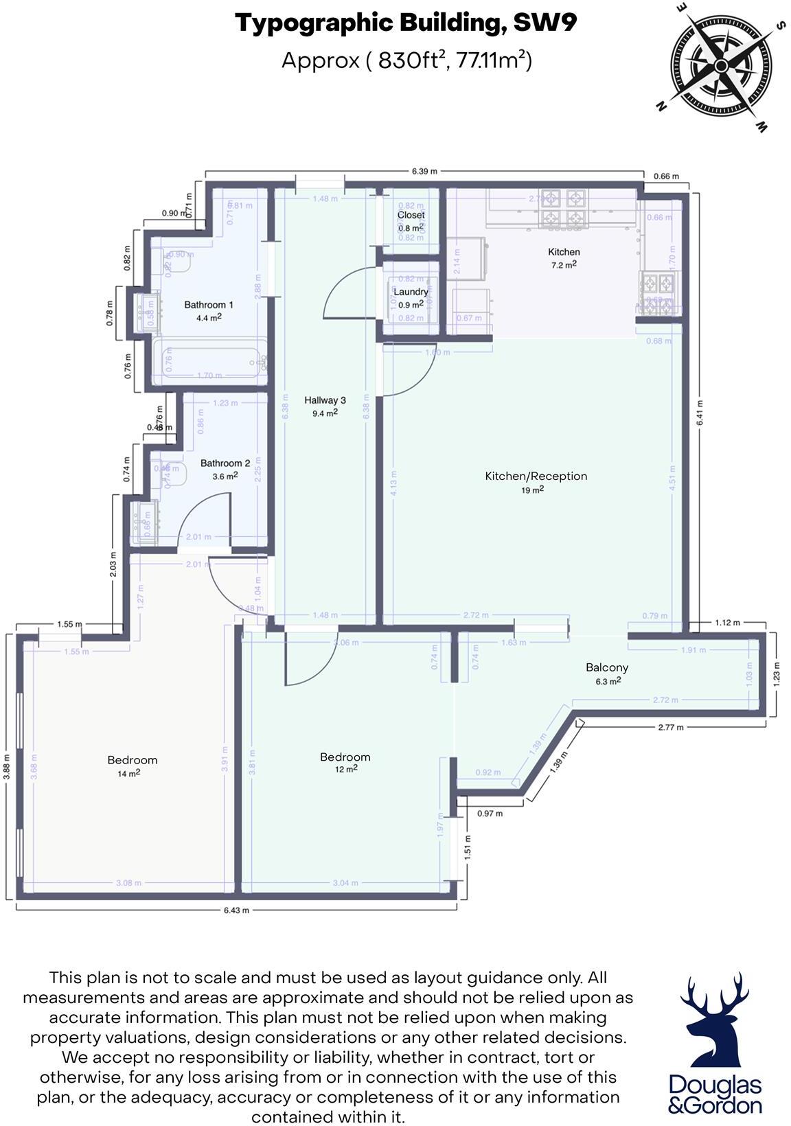 Typographic Building, Clapham Road, SW9 floorplan