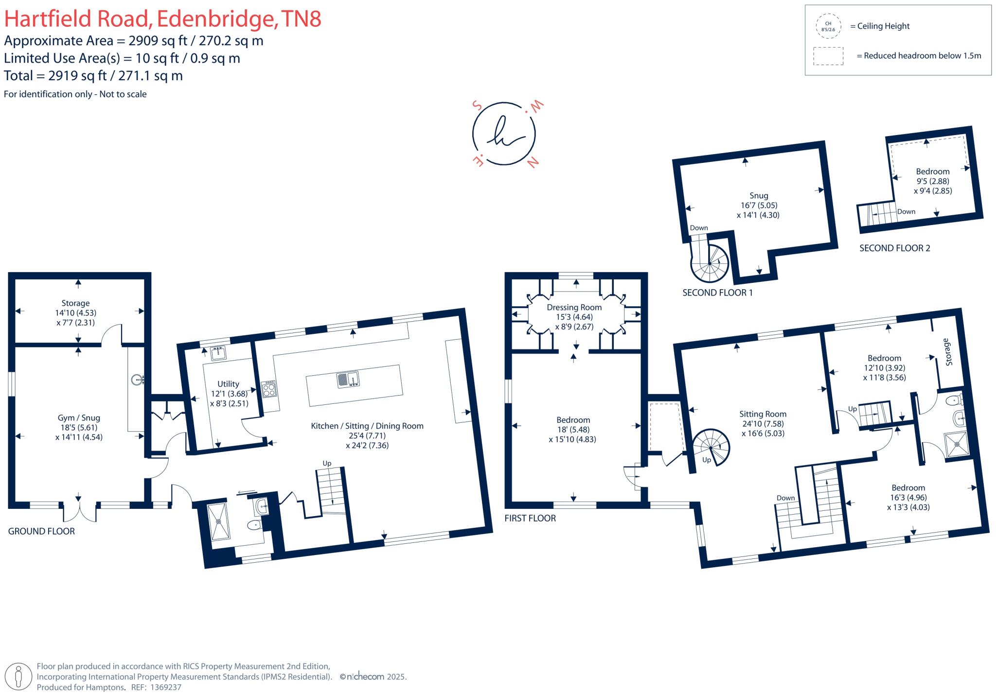 Hartfield Road Stanfords End TN8 floorplan