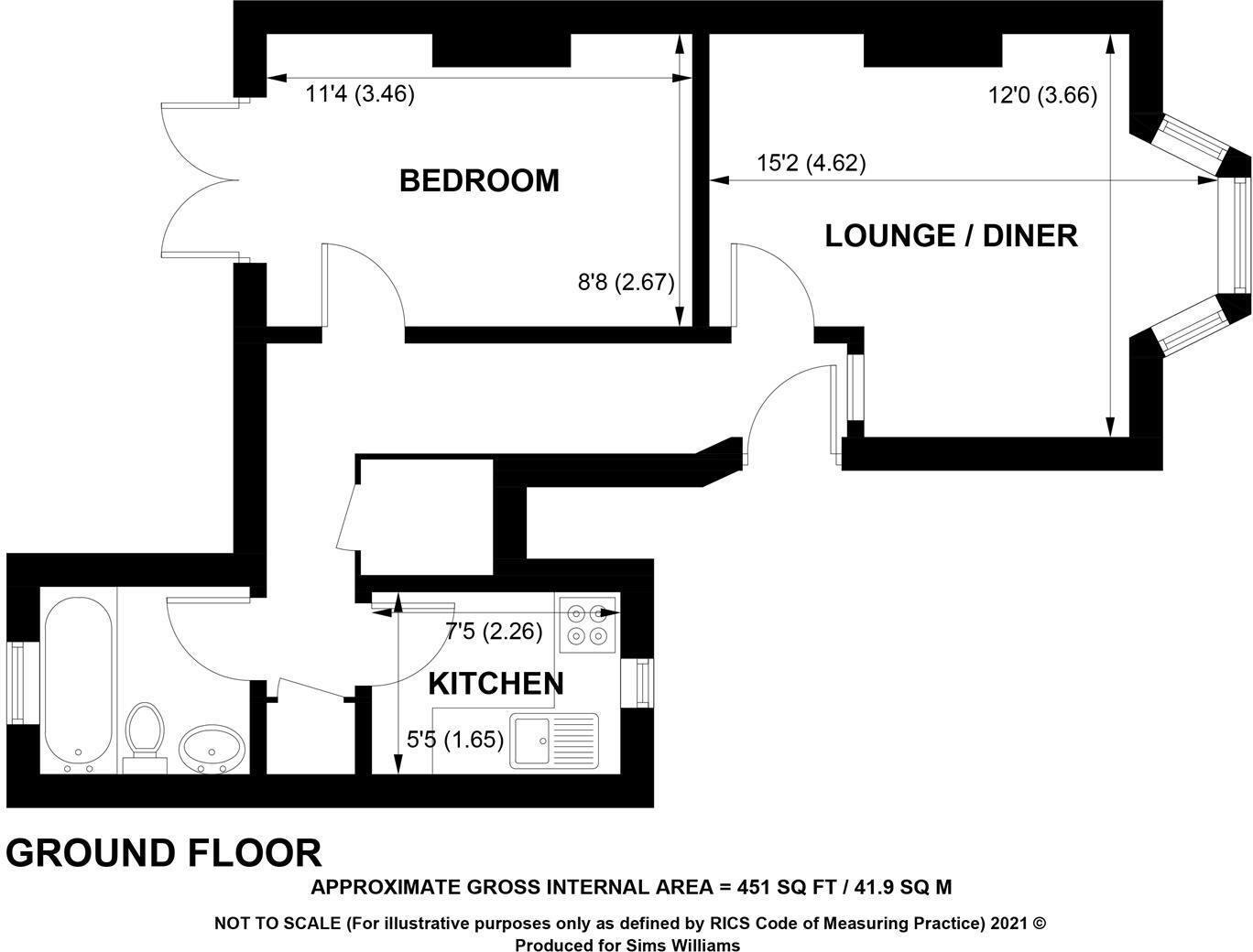 The Steyne Bognor Regis floorplan