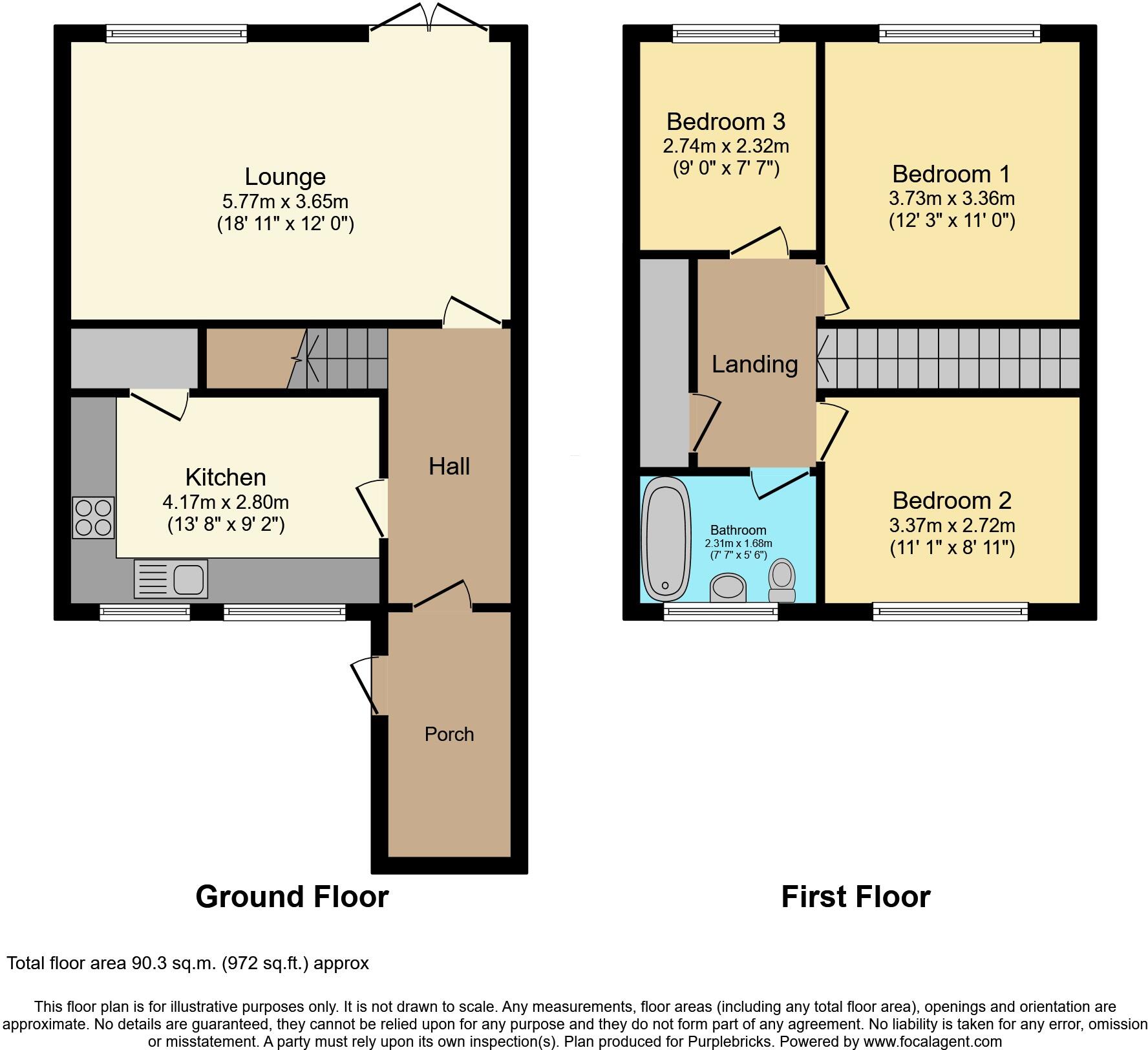 Hilleys Croft, Birmingham, B37 floorplan