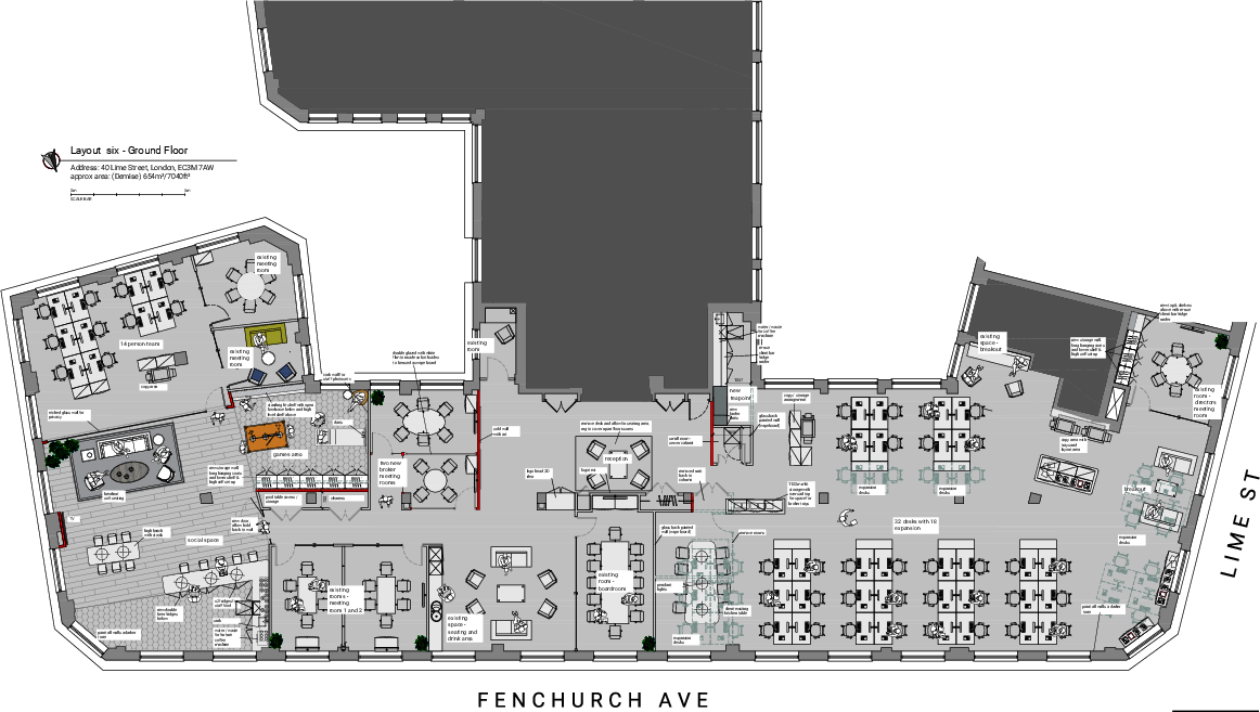 40 Lime Street - 4th North - indicative space plan.PDF