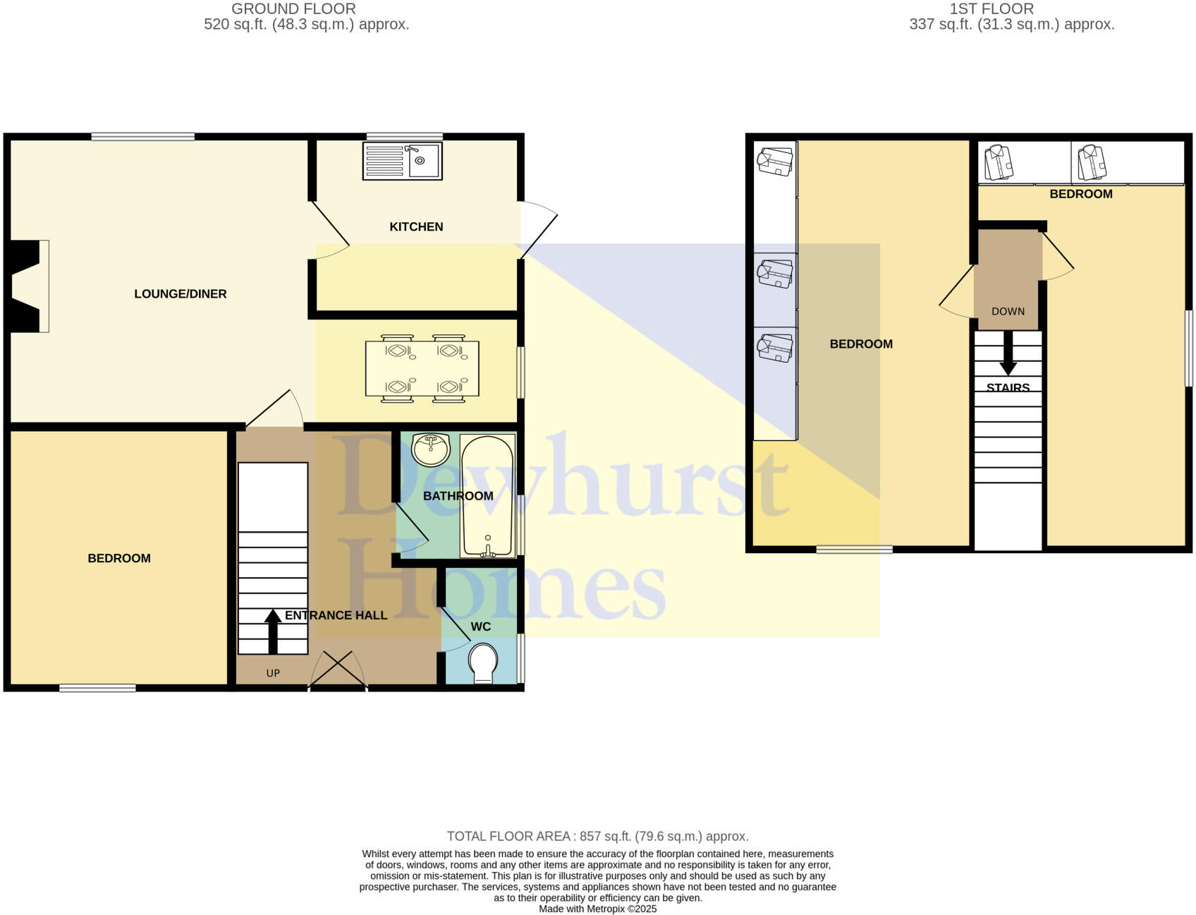 Ribblesdale Drive,  Grimsargh, PR2 floorplan