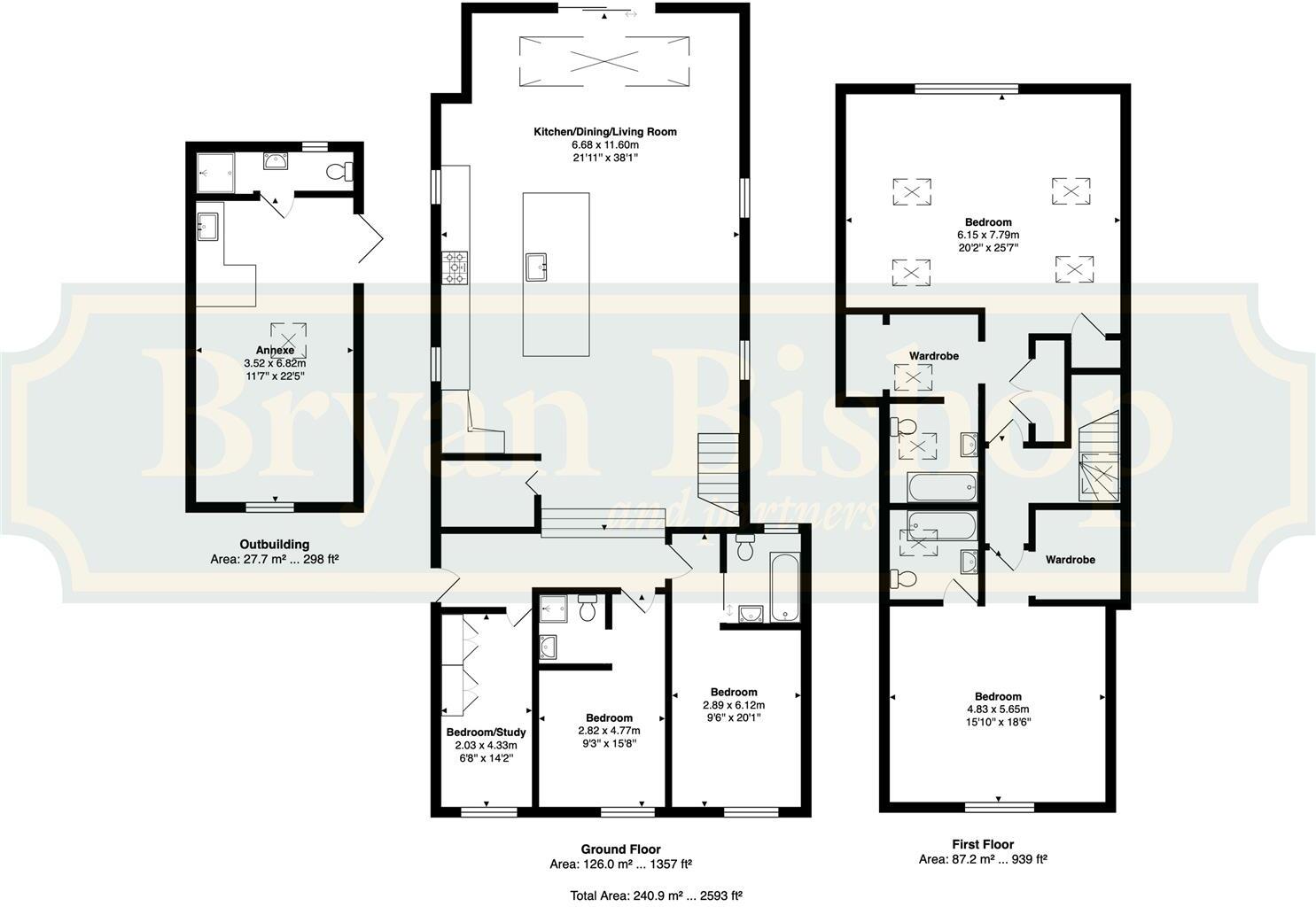 Rosecroft Lane, Welwyn floorplan