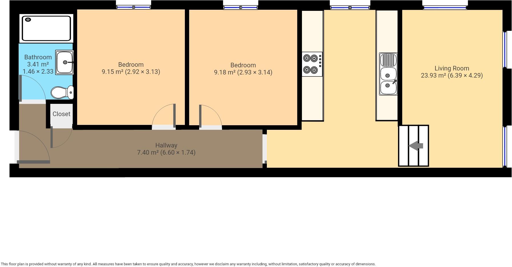Chapel Court, Market Place, Hornsea, East Riding Of Yorkshire floorplan