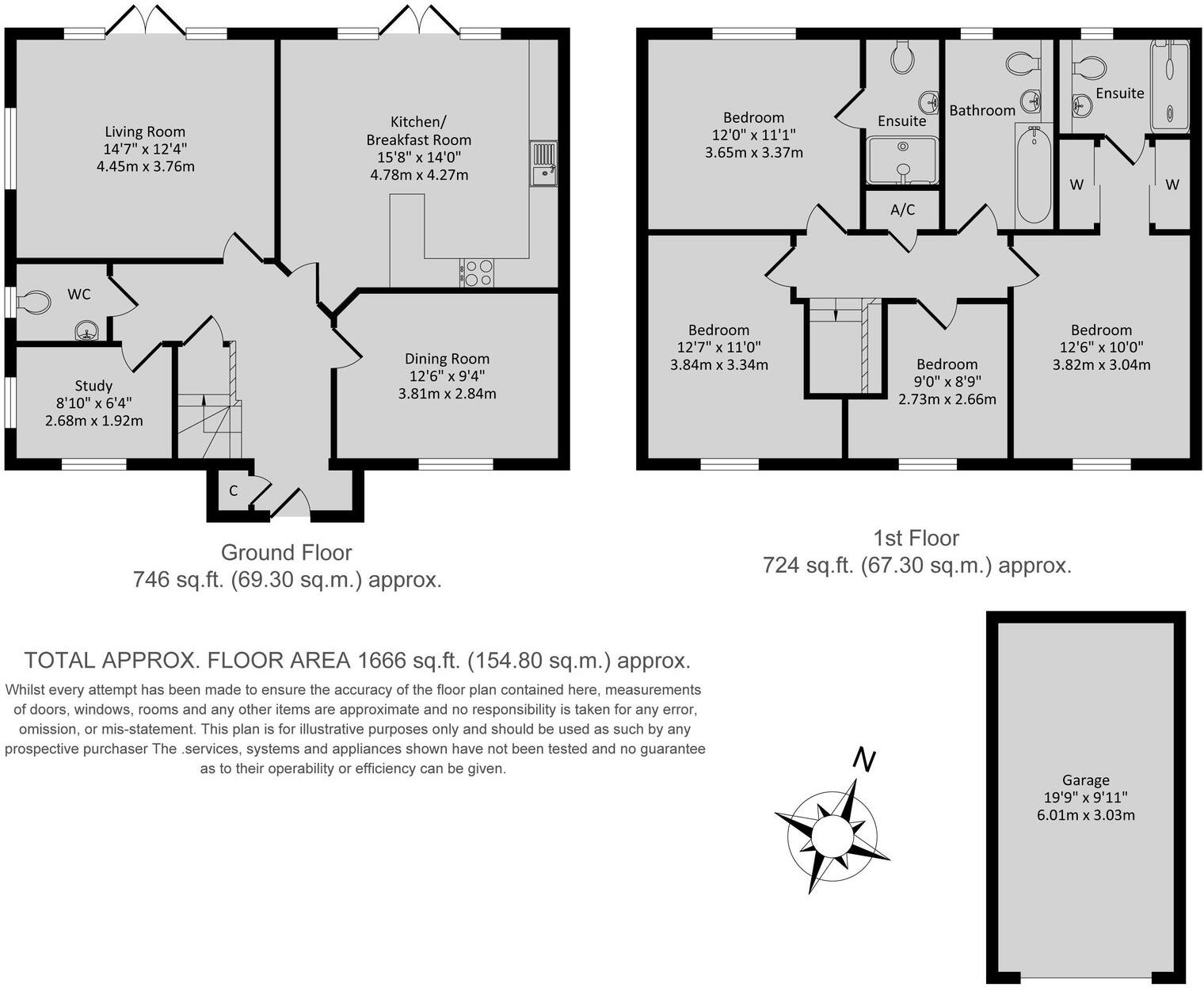 Seedling Road, Bodicote OX15 4UB floorplan