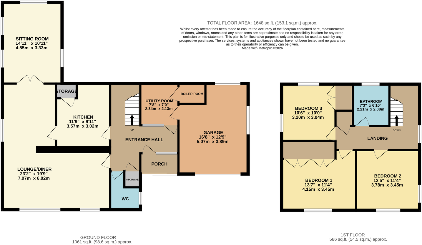Bondend Road, Upton St. Leonards, Gloucester, GL4 8DX floorplan
