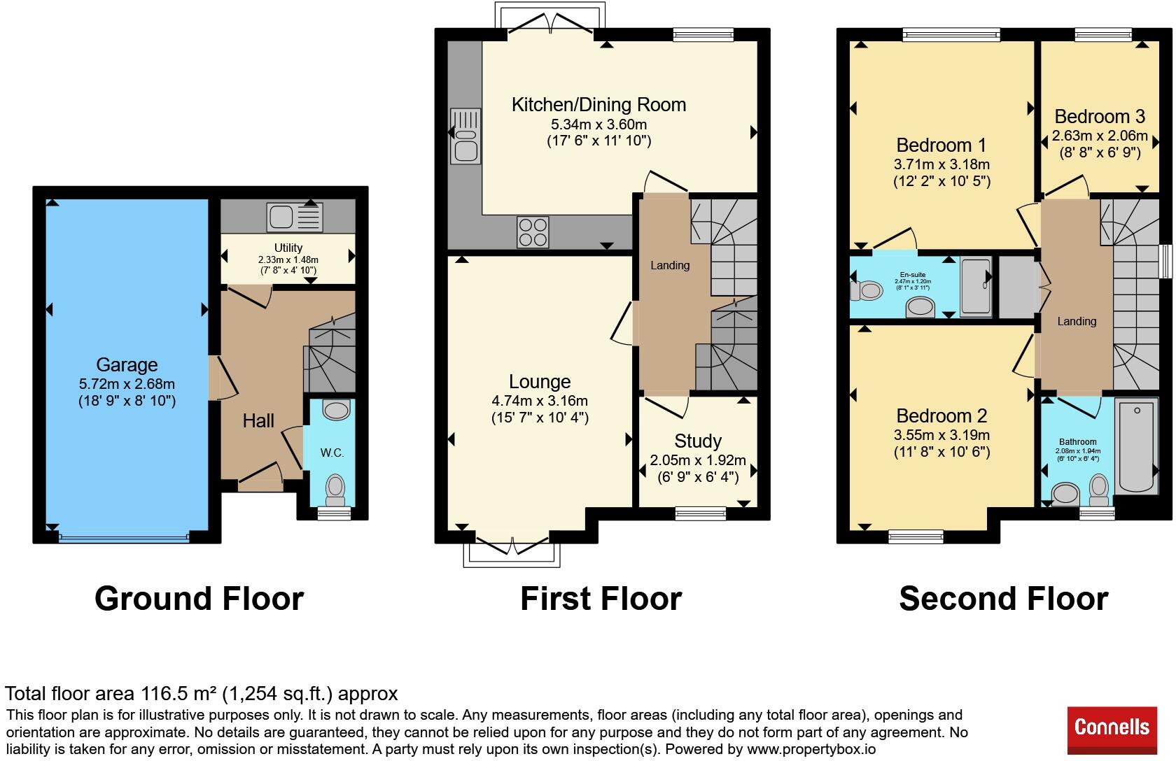 Kingsley Avenue, Torquay floorplan