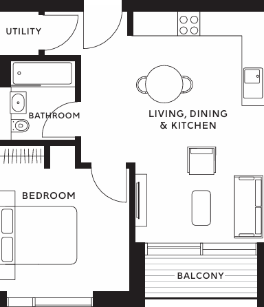 Newhall Walk, Birmingham, B3 floorplan