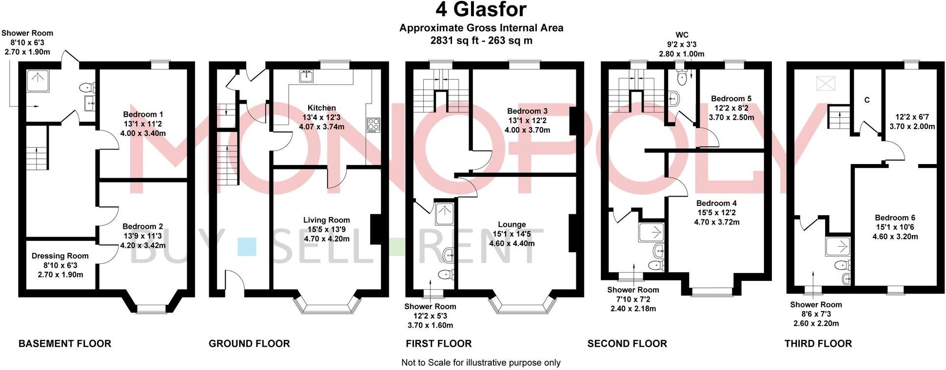 King Edward Street, Barmouth, LL42 floorplan