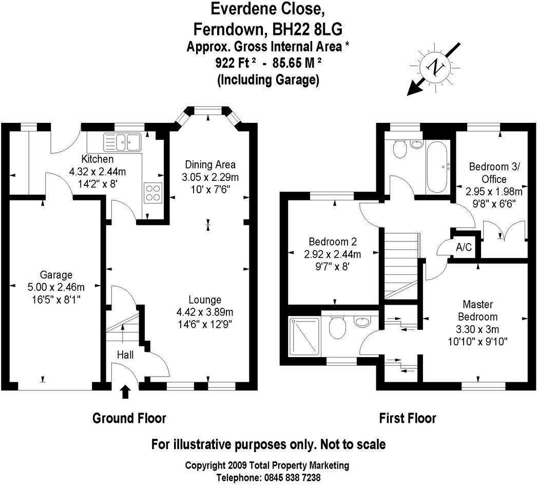 Everdene Close, Ferndown, BH22 floorplan