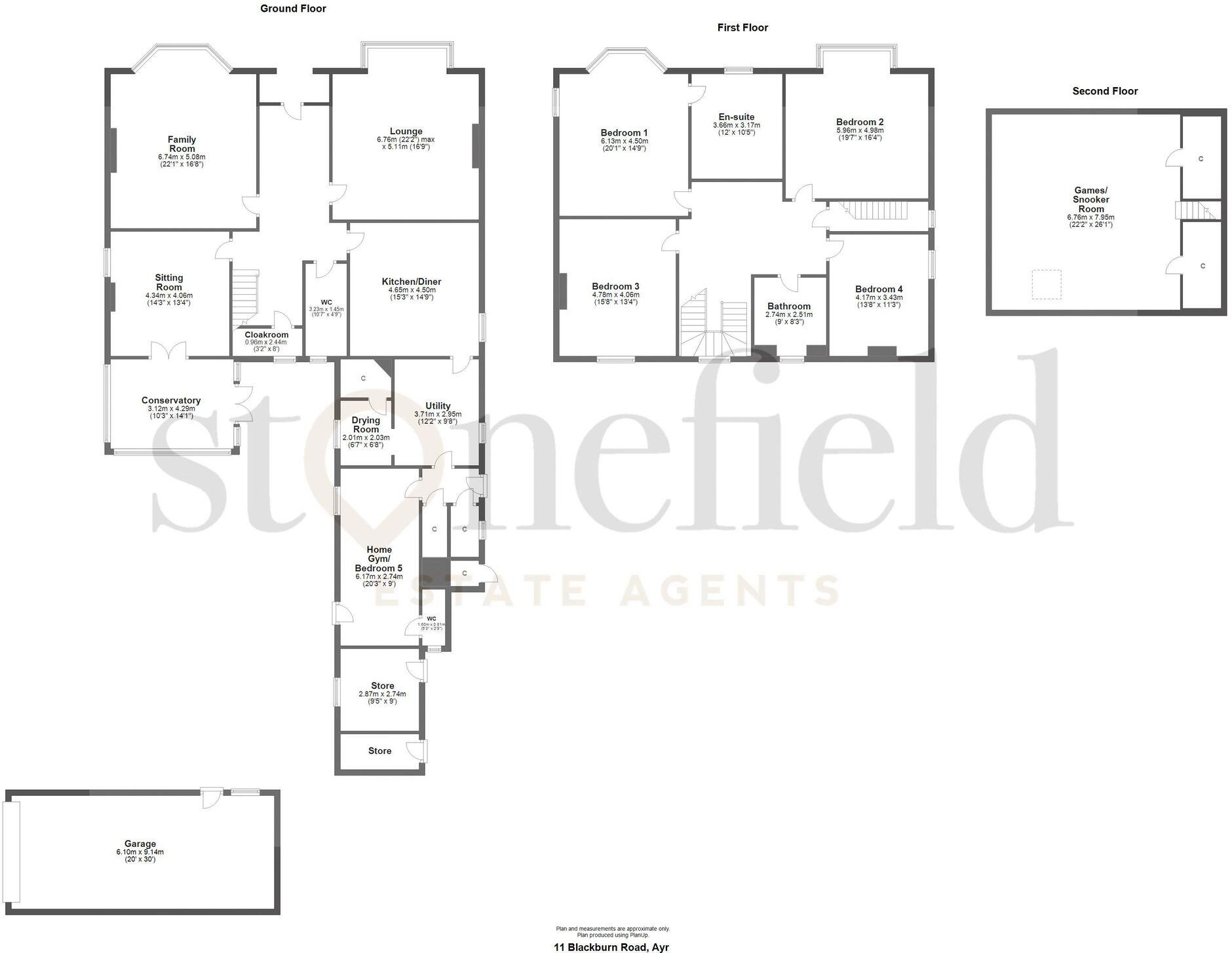 Blackburn Road, Ayr, KA7 floorplan