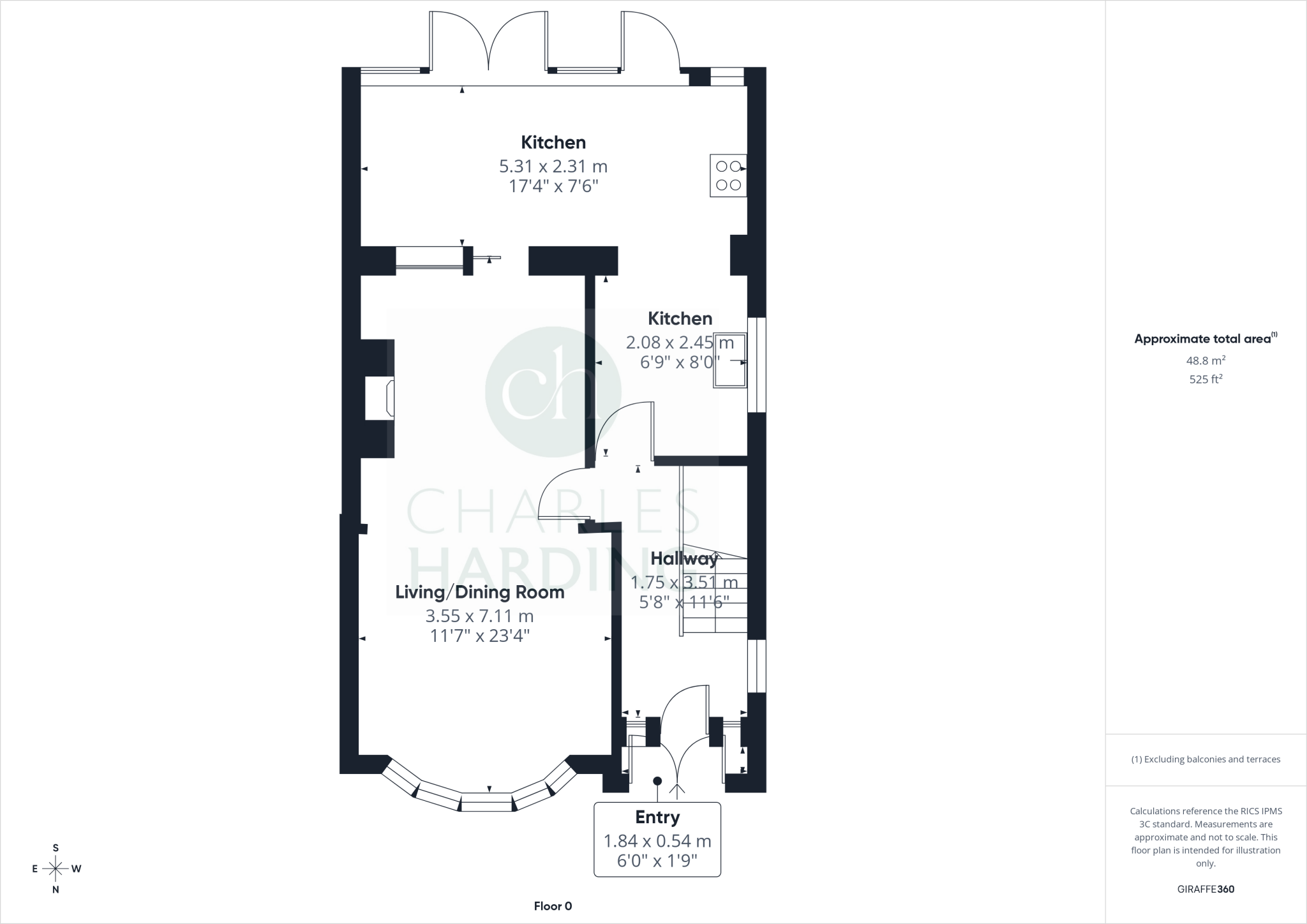 Oxford Road, Stratton St. Margaret, Swindon, SN3 floorplan