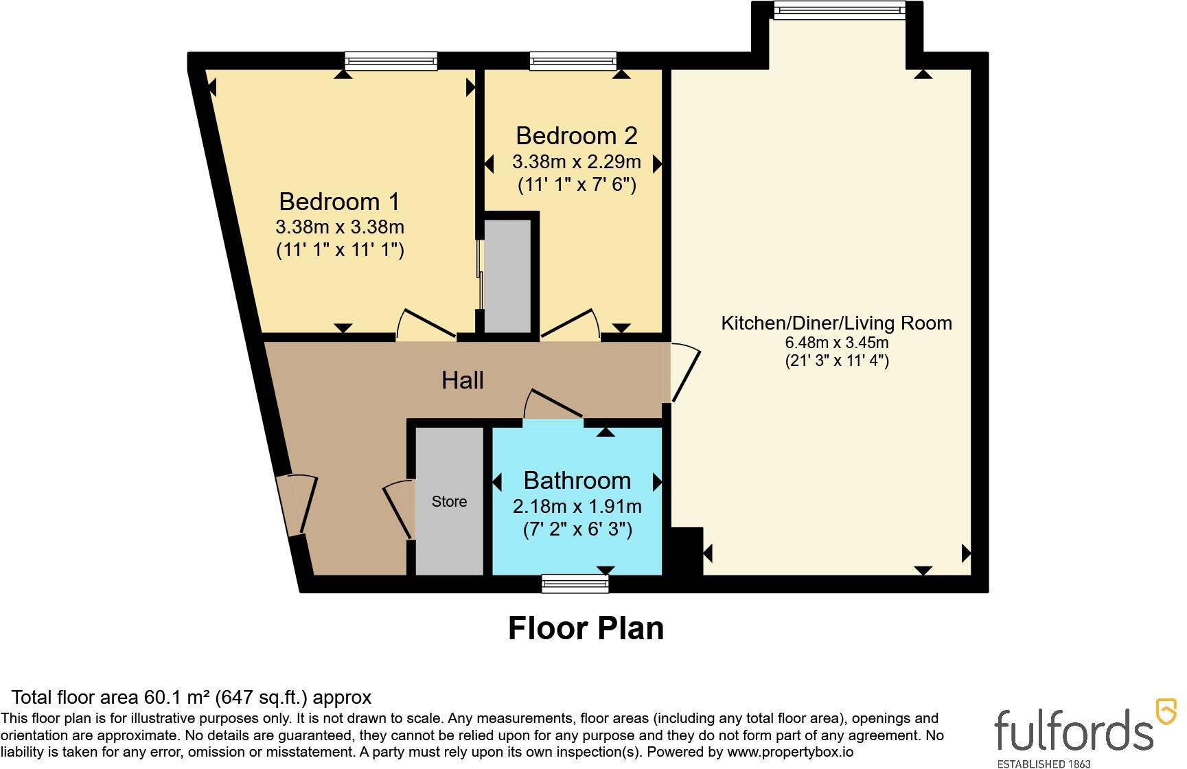 Ellacott Road, Matford, Exeter, Devon, EX2 floorplan