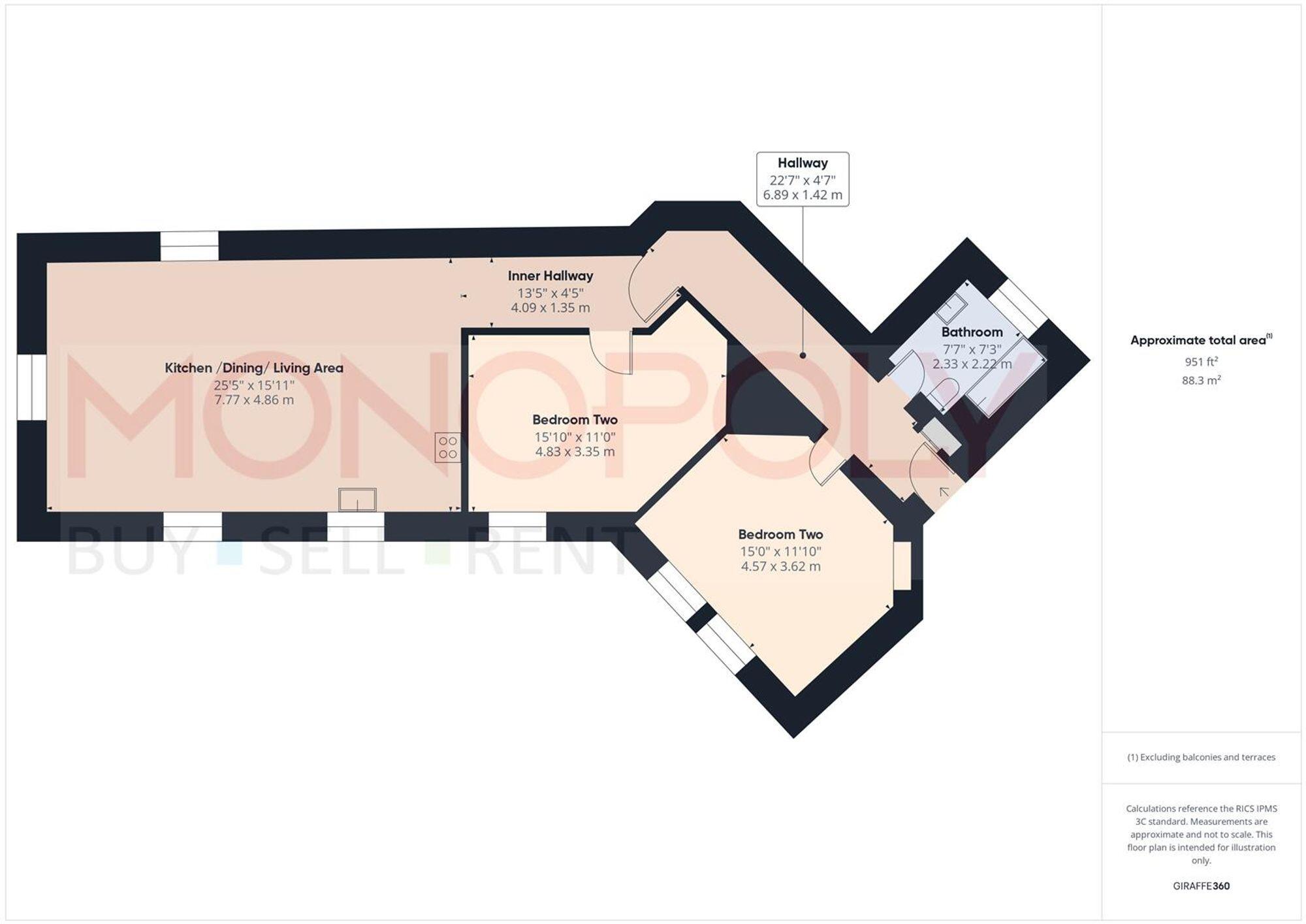 Rhosnesni Lane, Wrexham, LL12 floorplan