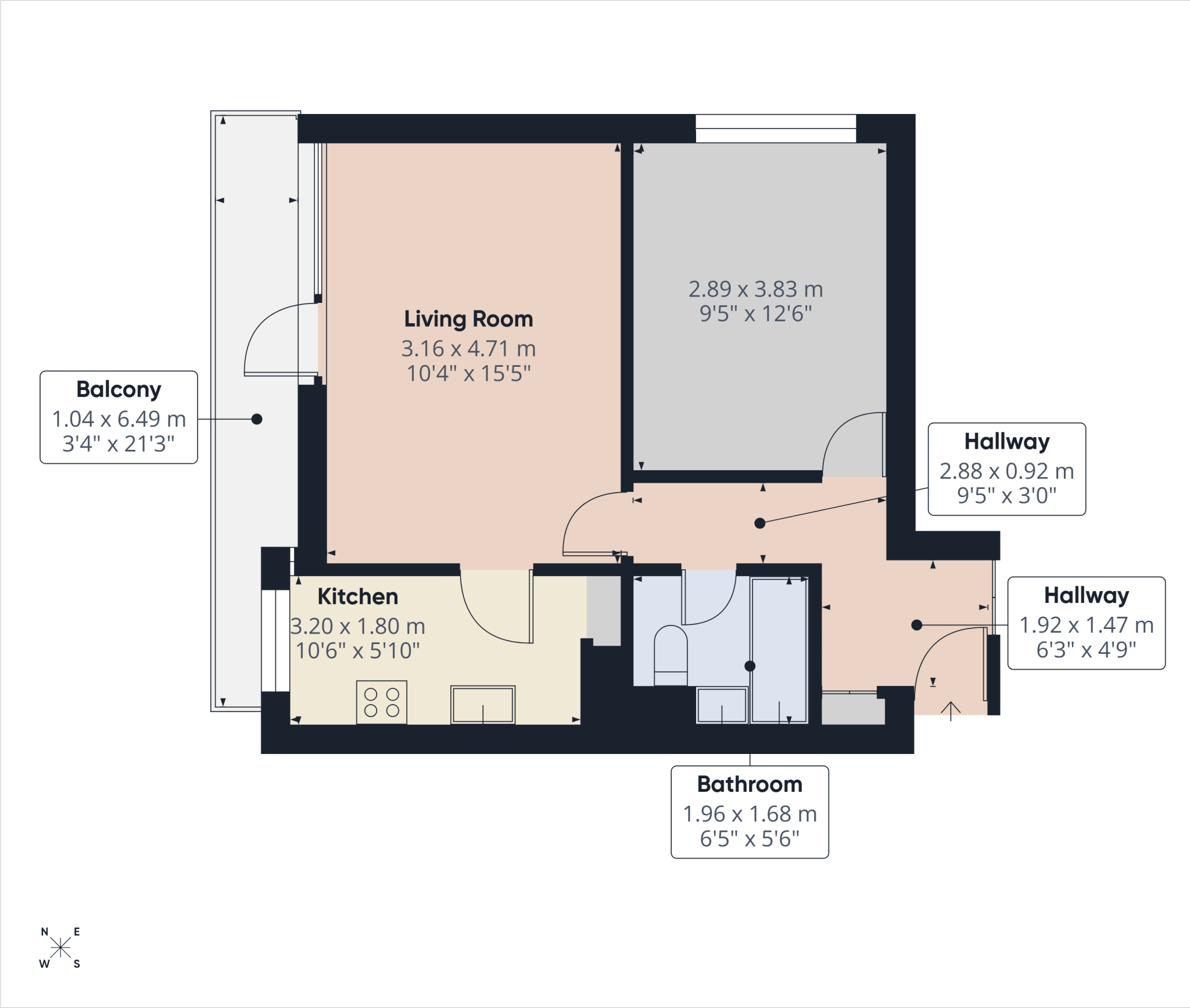 Lupin Point, Abbey Street floorplan