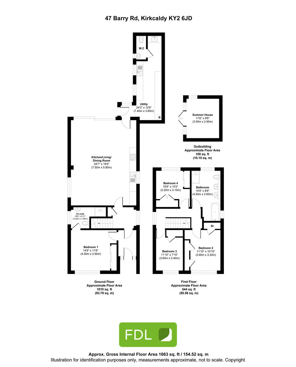 Barry Road, Kirkcaldy, KY2 floorplan