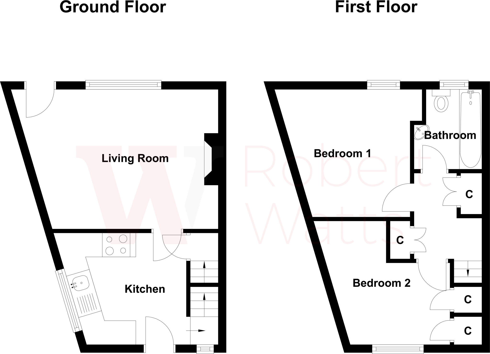 Highfield Terrace, Cleckheaton, West Yorkshire, BD19 floorplan