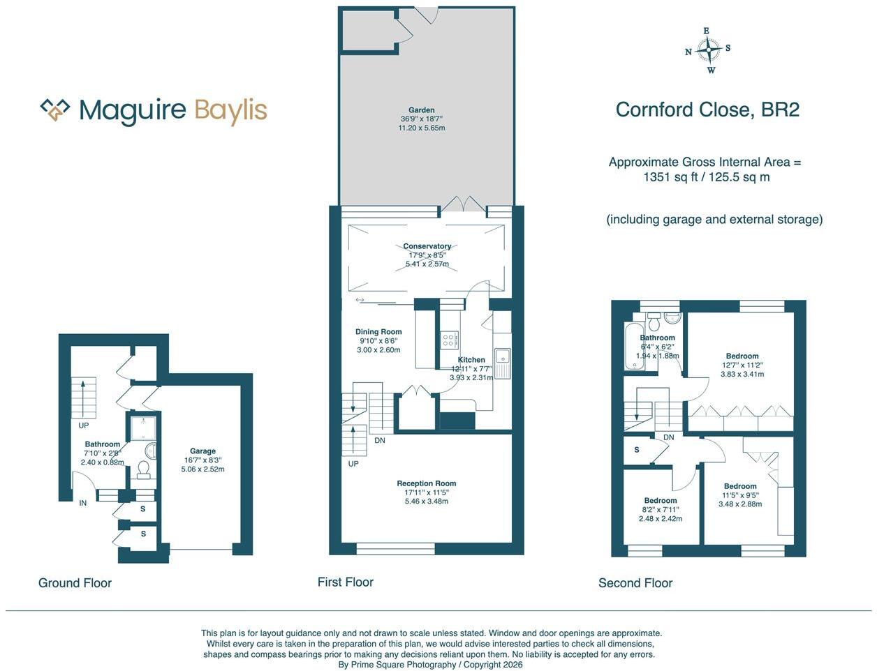 Cornford Close, Bromley, BR2 floorplan