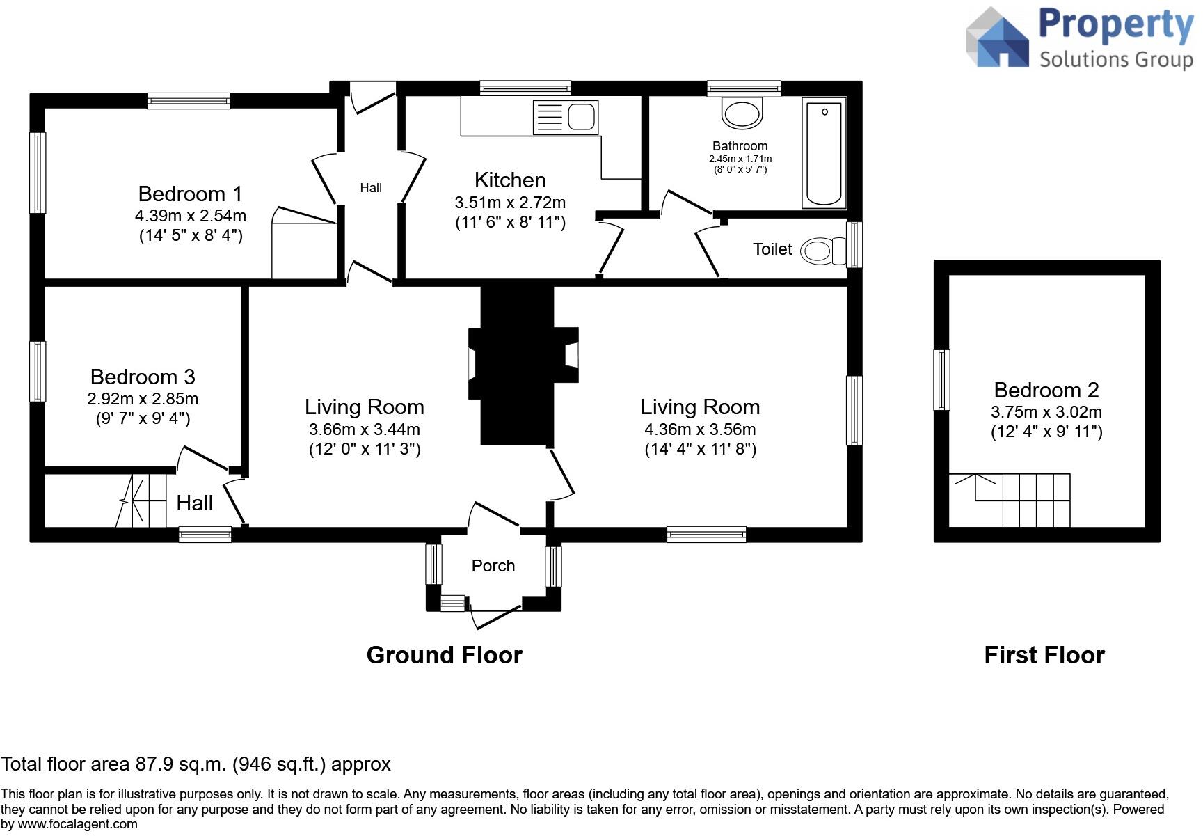 Brettenham Road, IP7 floorplan