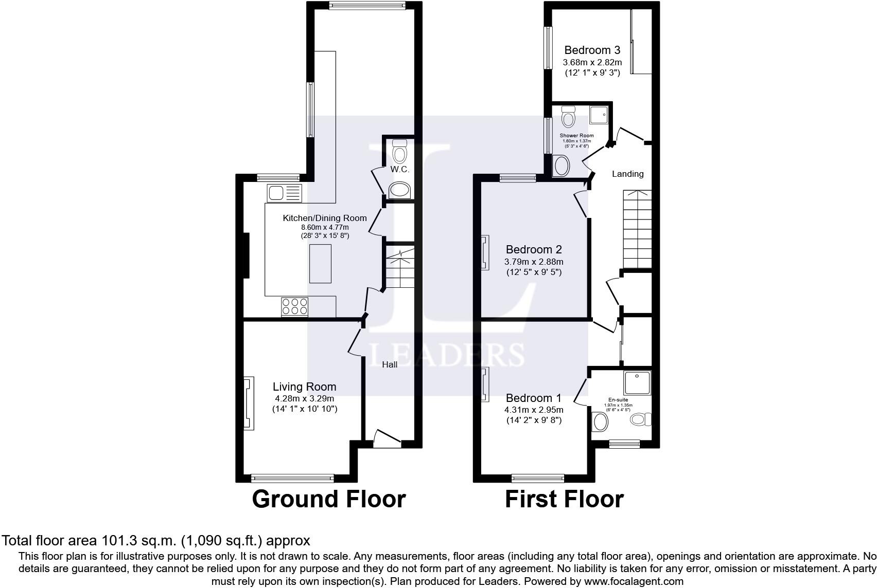 Folly Lane, St. Albans, AL3 floorplan