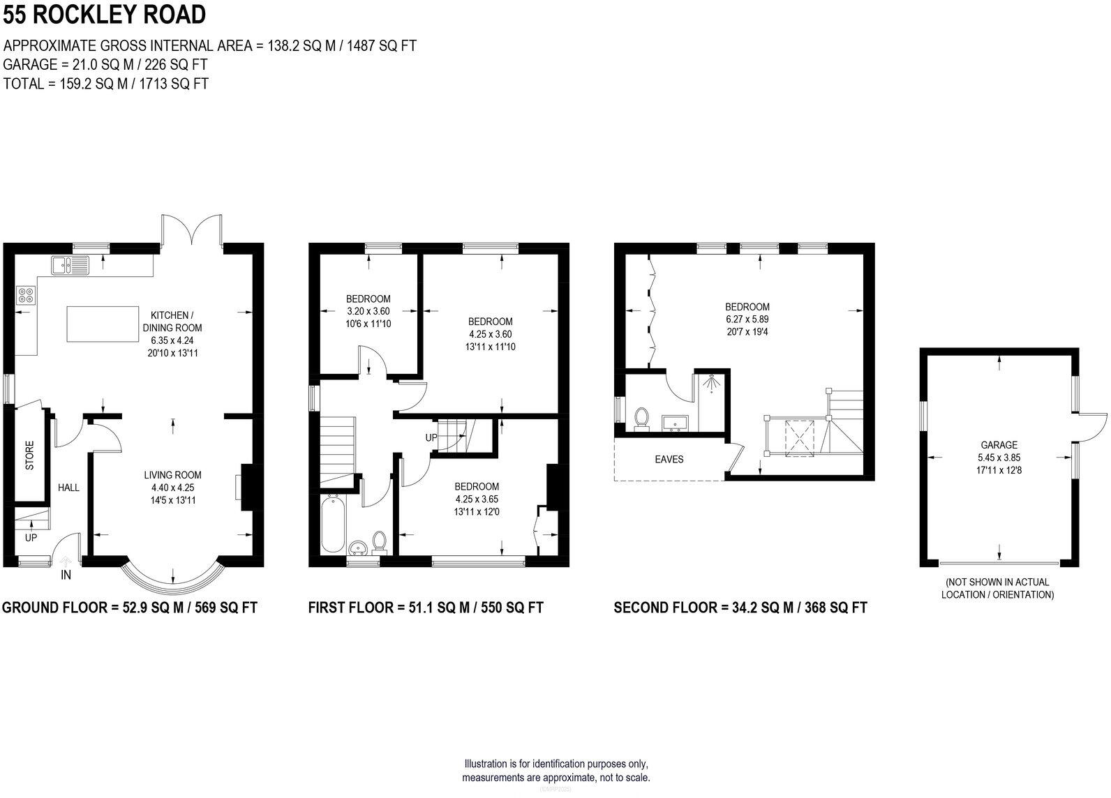 Rockley Road, Hillsborough S6 floorplan