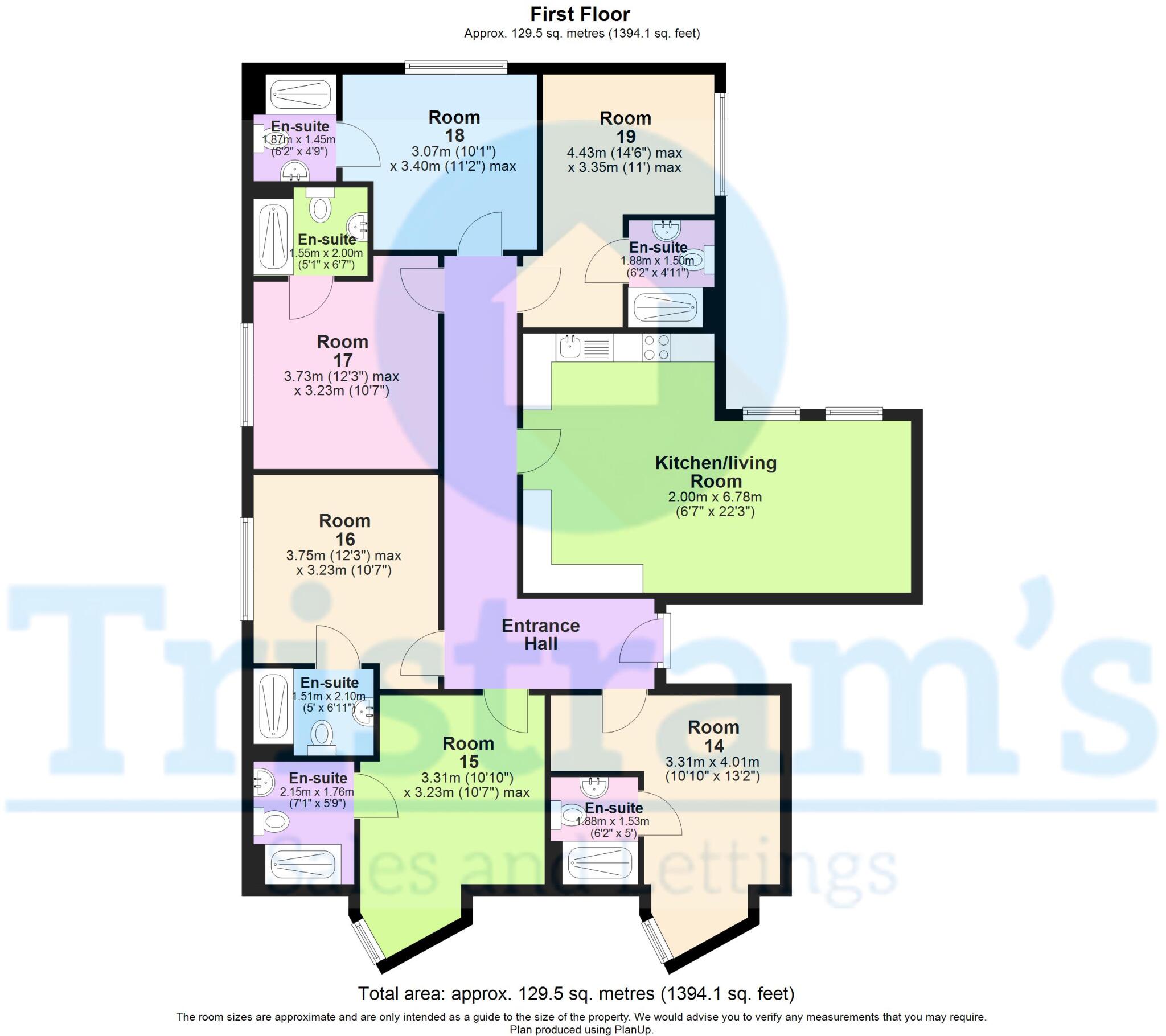 PROFESSIONALS Flexible Short Term Stay | Talbot Street floorplan