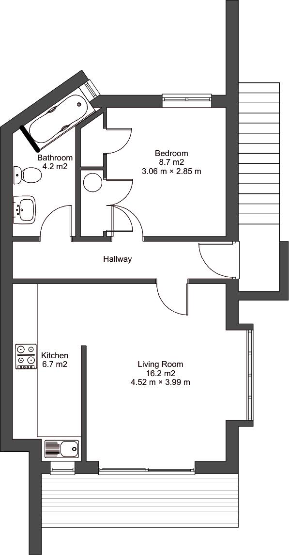 5 Eider House, Banks End, Wyton, PE28 2FN floorplan