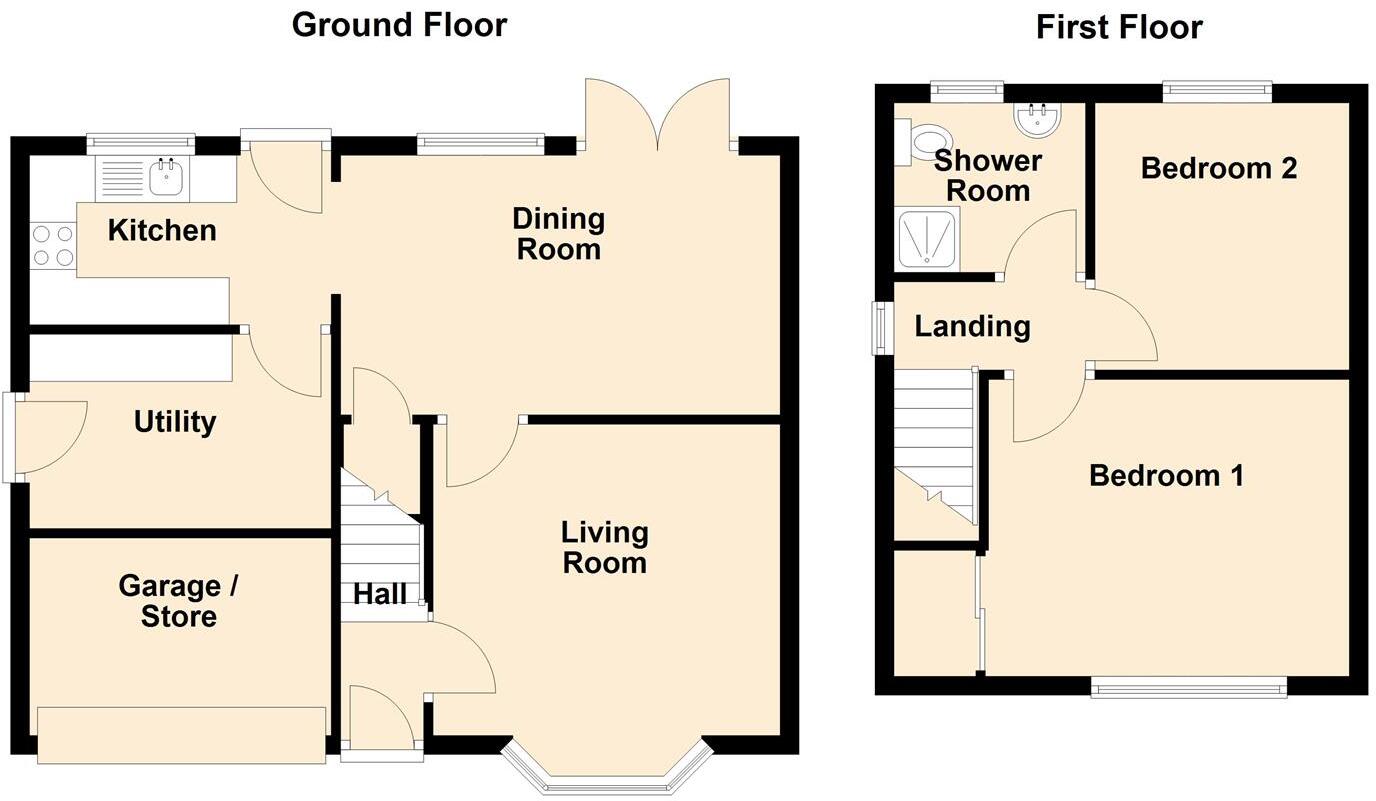 Pendeford Mill Lane, Codsall floorplan
