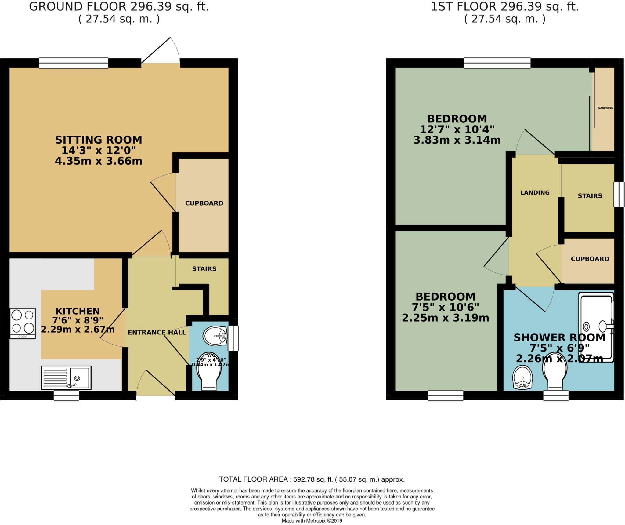 Tudor Rose Way, Harleston floorplan