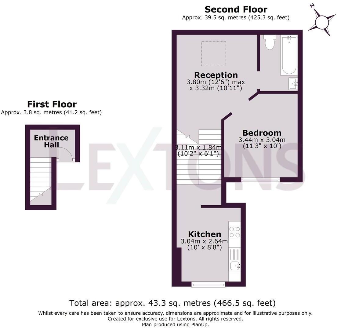 Preston Road, Brighton floorplan