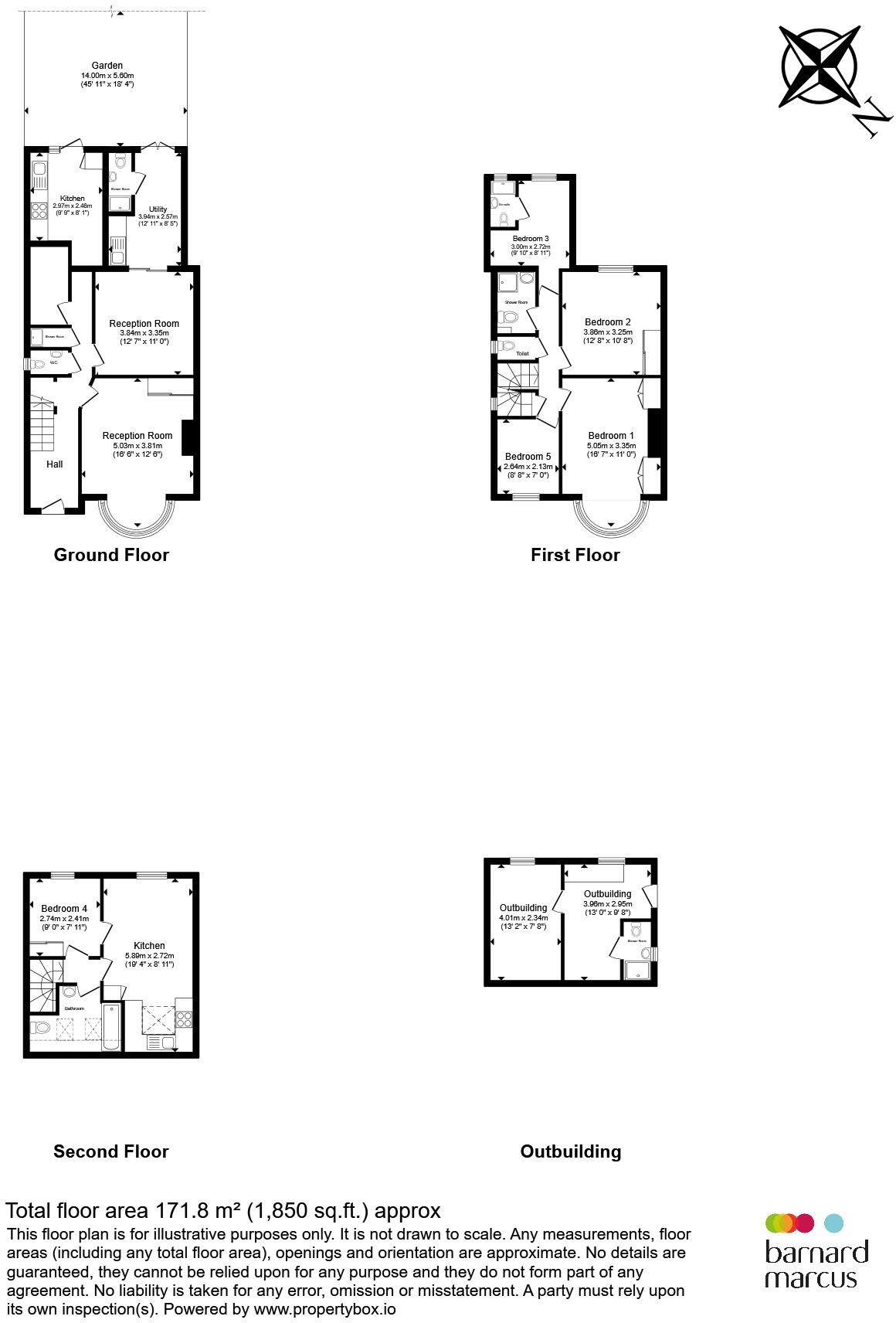 Holders Hill Avenue, London floorplan
