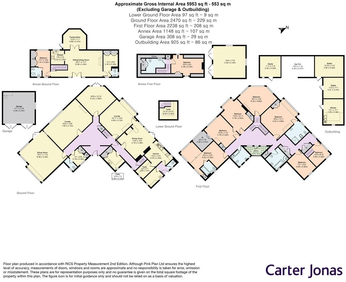 Frith Hill, South Heath, Great Missenden, HP16 floorplan