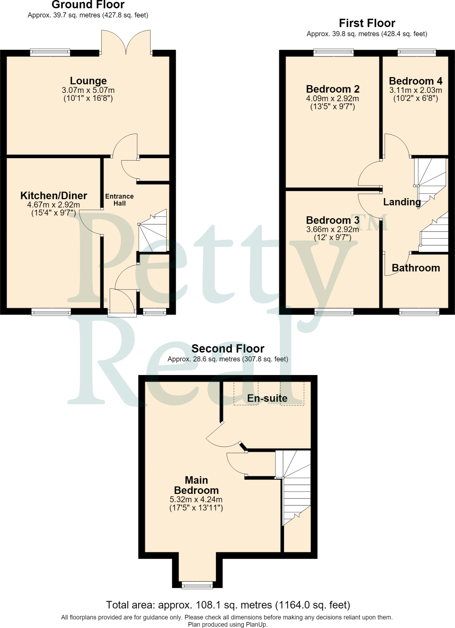 Knotts Mount, Colne floorplan