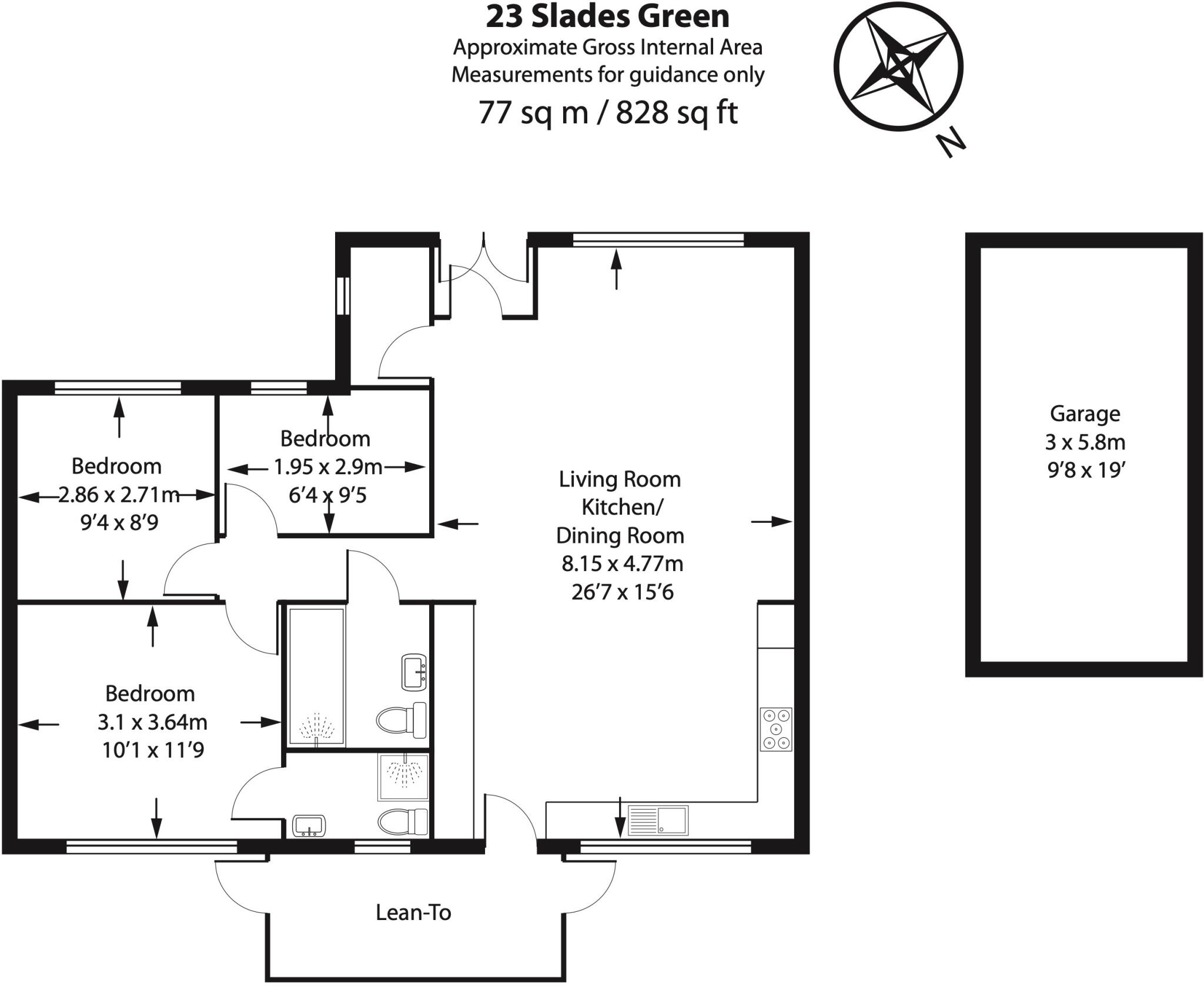 Slades Green, Bothenhampton, Bridport, DT6 floorplan