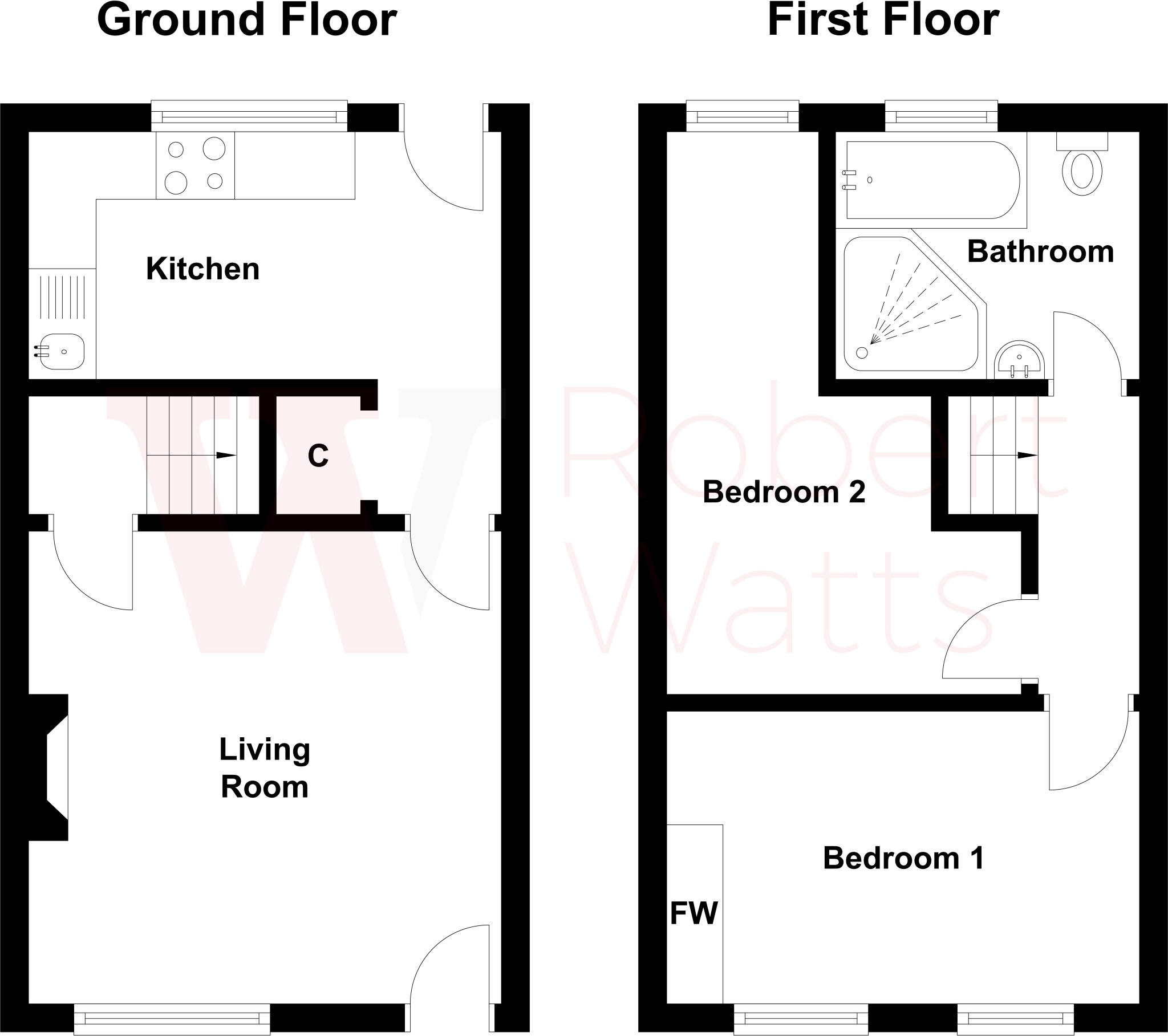 Huddersfield Road, Liversedge, WF15 floorplan