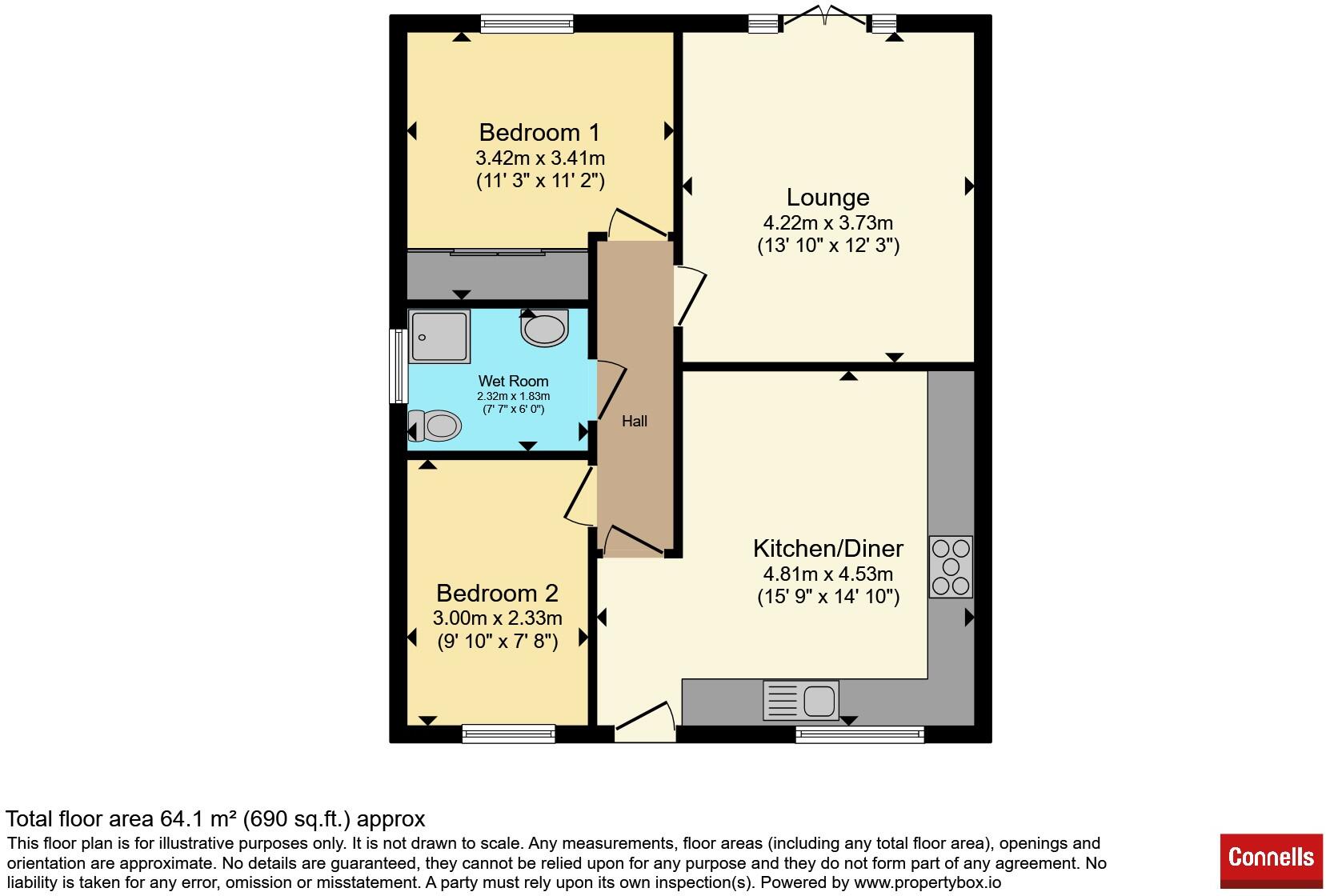 Kirkby Road, Barwell, Leicester floorplan
