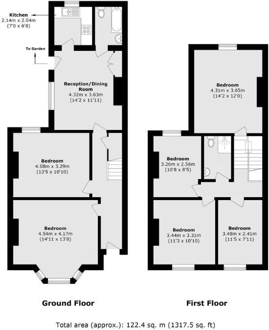 Clayton Road London SE15 floorplan