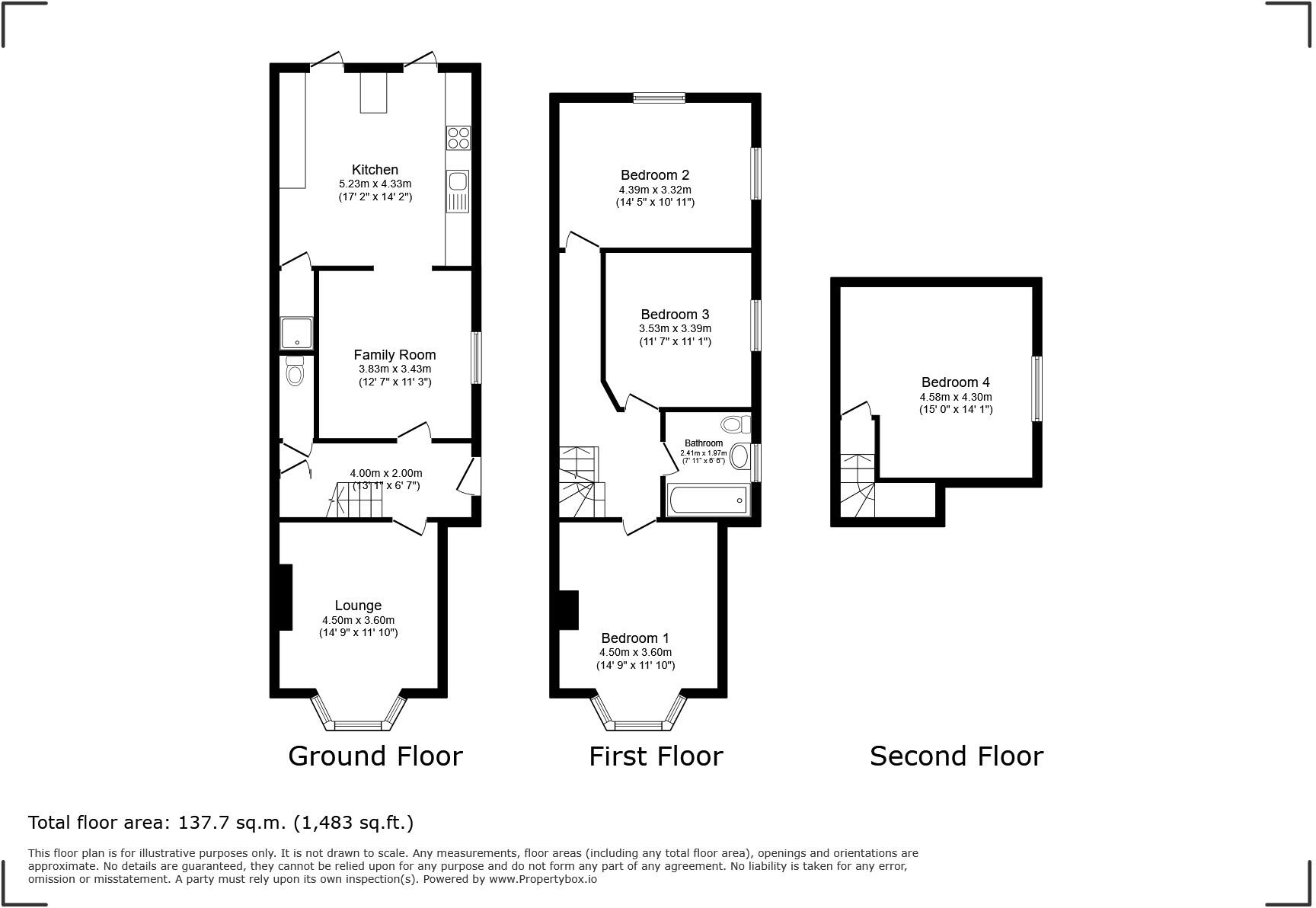 West Wycombe Road, High Wycombe, Buckinghamshire floorplan
