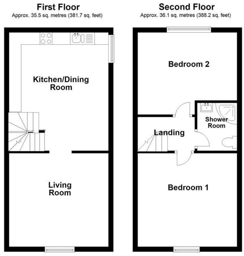 Flat 14, High Street, Alcester floorplan